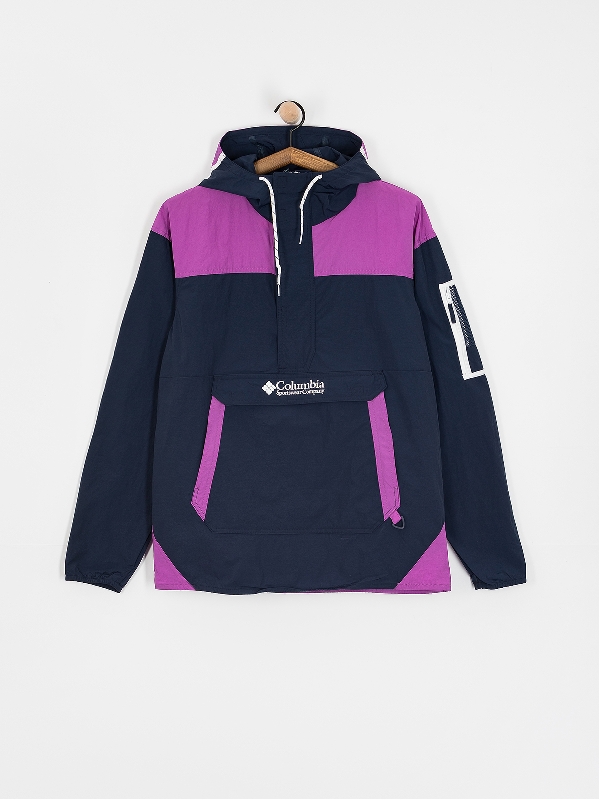 Kurtka Columbia Challenger Windbreaker Anorak (coll navy/razz)