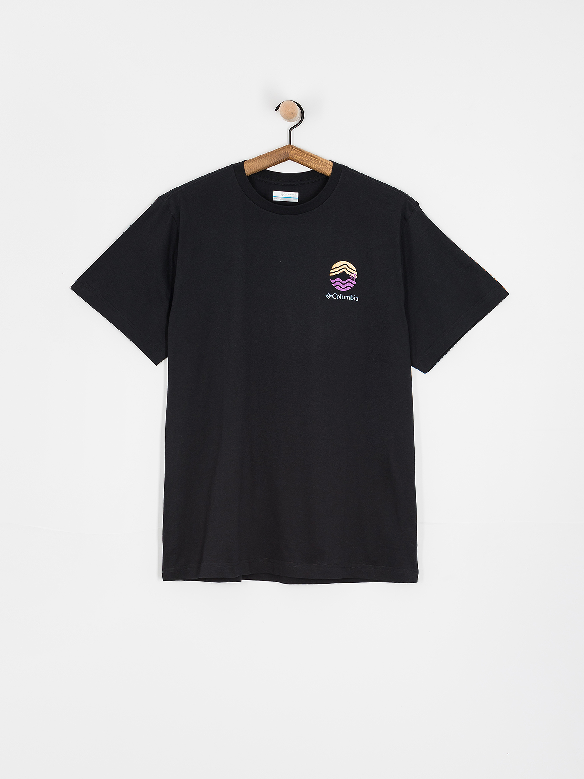 T-shirt Columbia Kettle River Outdoor (black/circular)