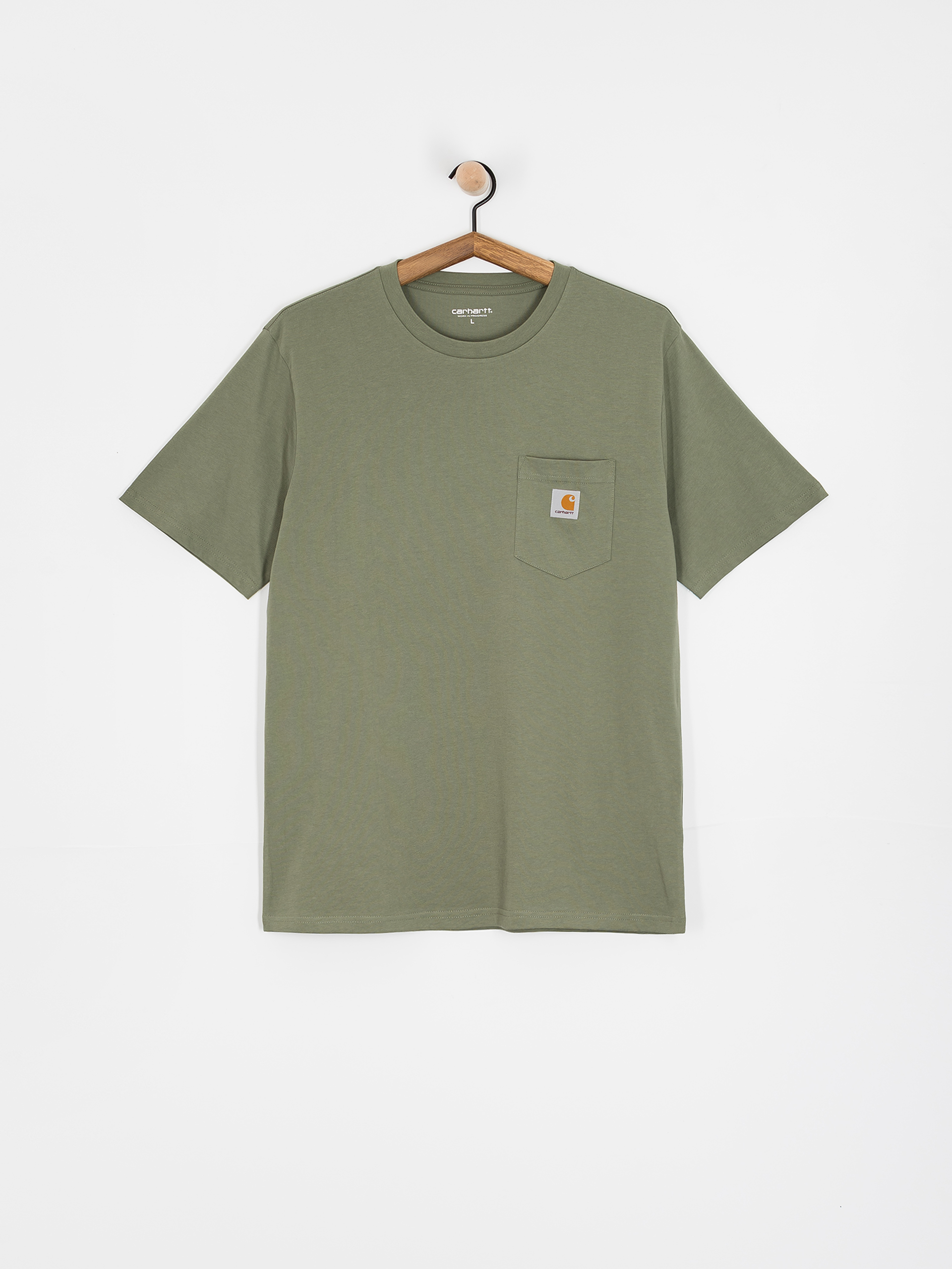 T-shirt Carhartt WIP Pocket (dollar green)