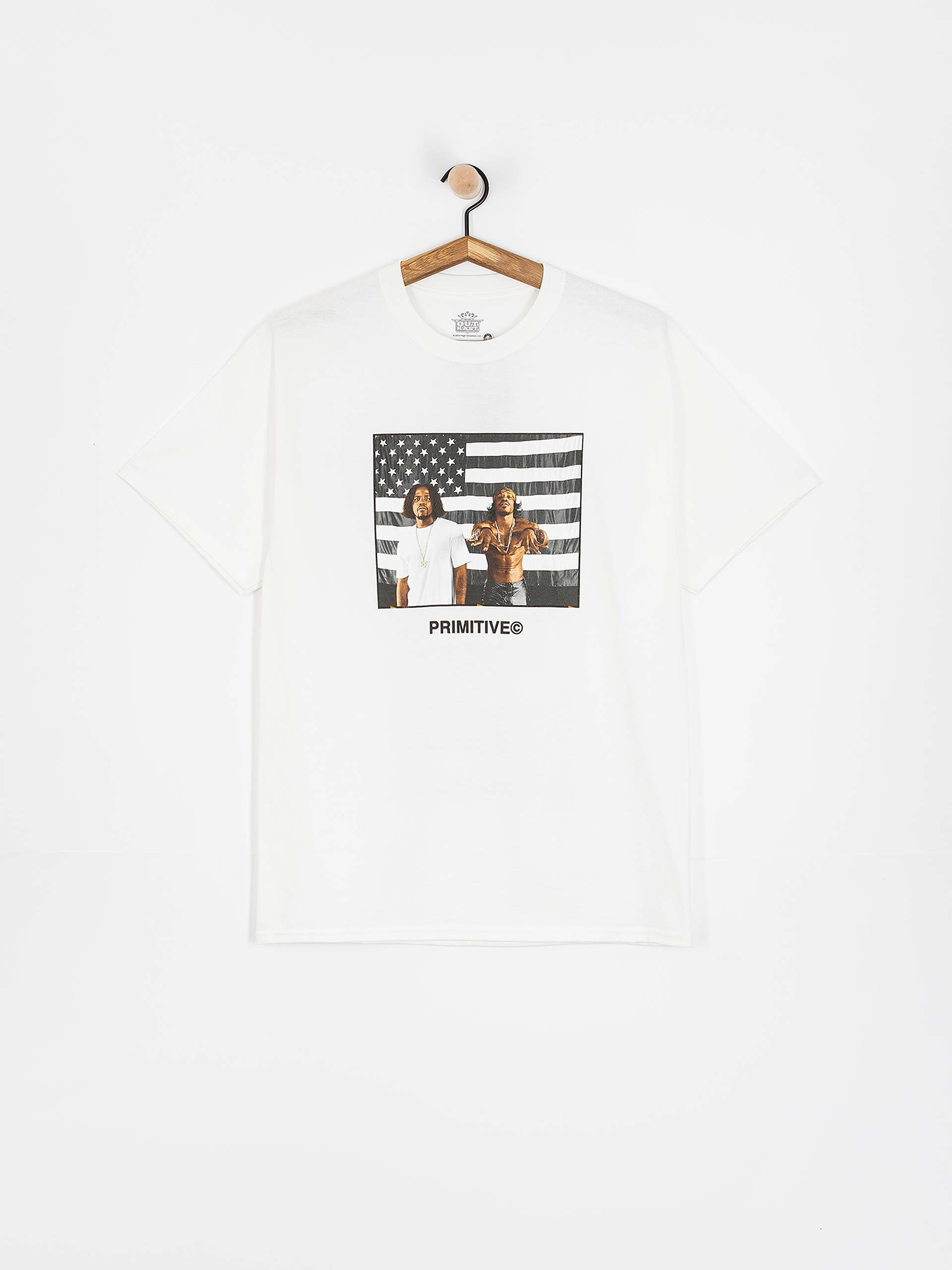 T-shirt Primitive Stripes (white)