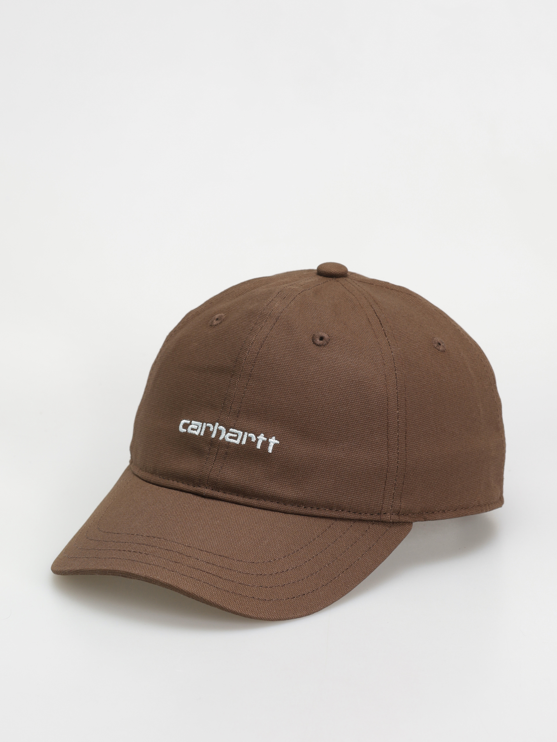 Czapka z daszkiem Carhartt WIP Canvas Script (liberica/air sky)