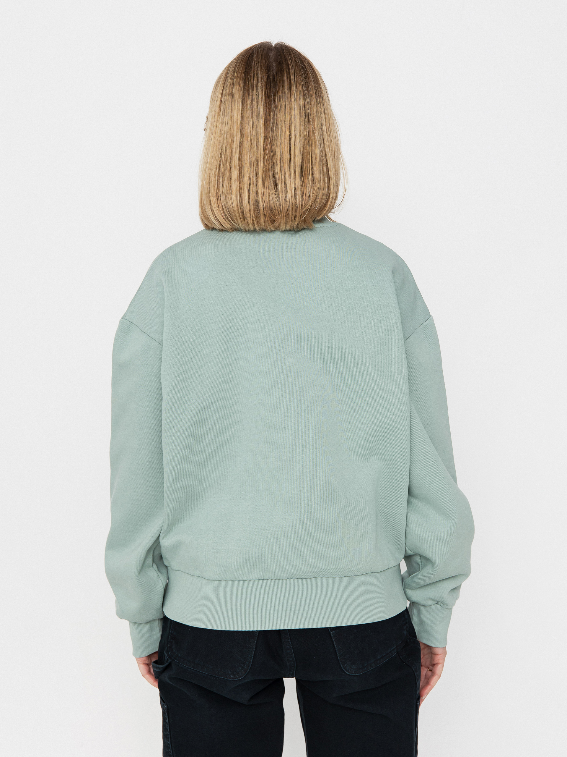 Bluza Carhartt WIP Casey Wmn (frosted green/silver)