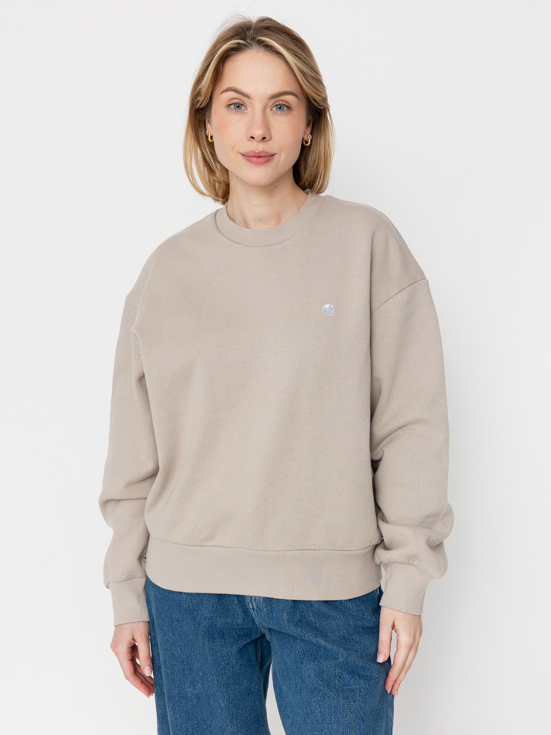 Bluza Carhartt WIP Casey Wmn (dusky beige/silver)