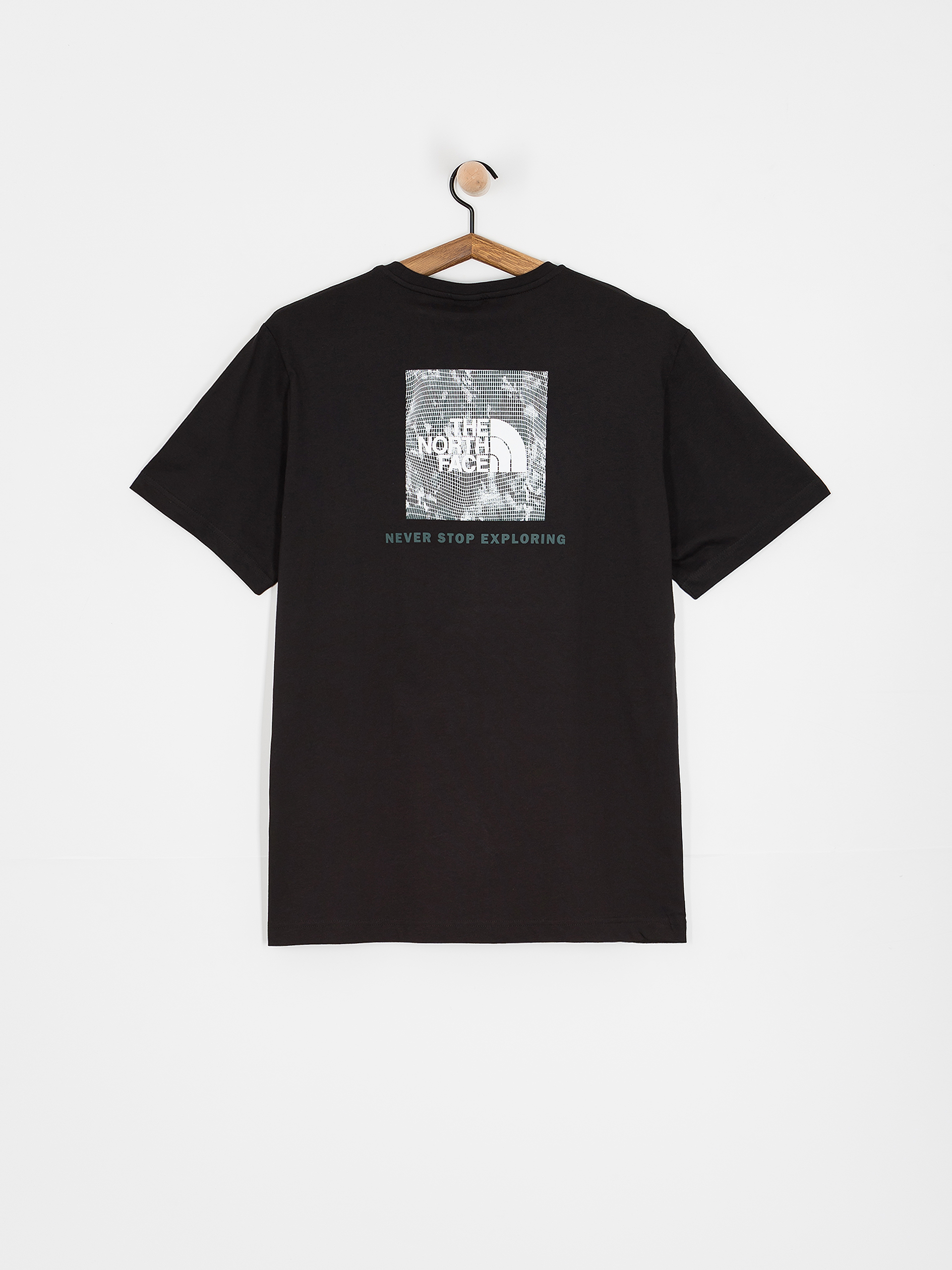 T-shirt The North Face Box Nse Tailgrid Infill (tnf black/deep nori tra)