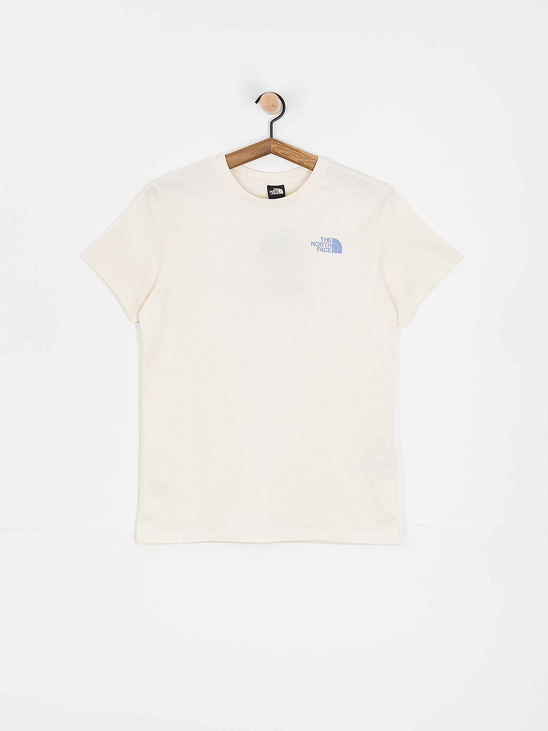 T-shirt The North Face Box Nse Tailgrid Infill Relaxed Wmn (white dune/virtual blue)