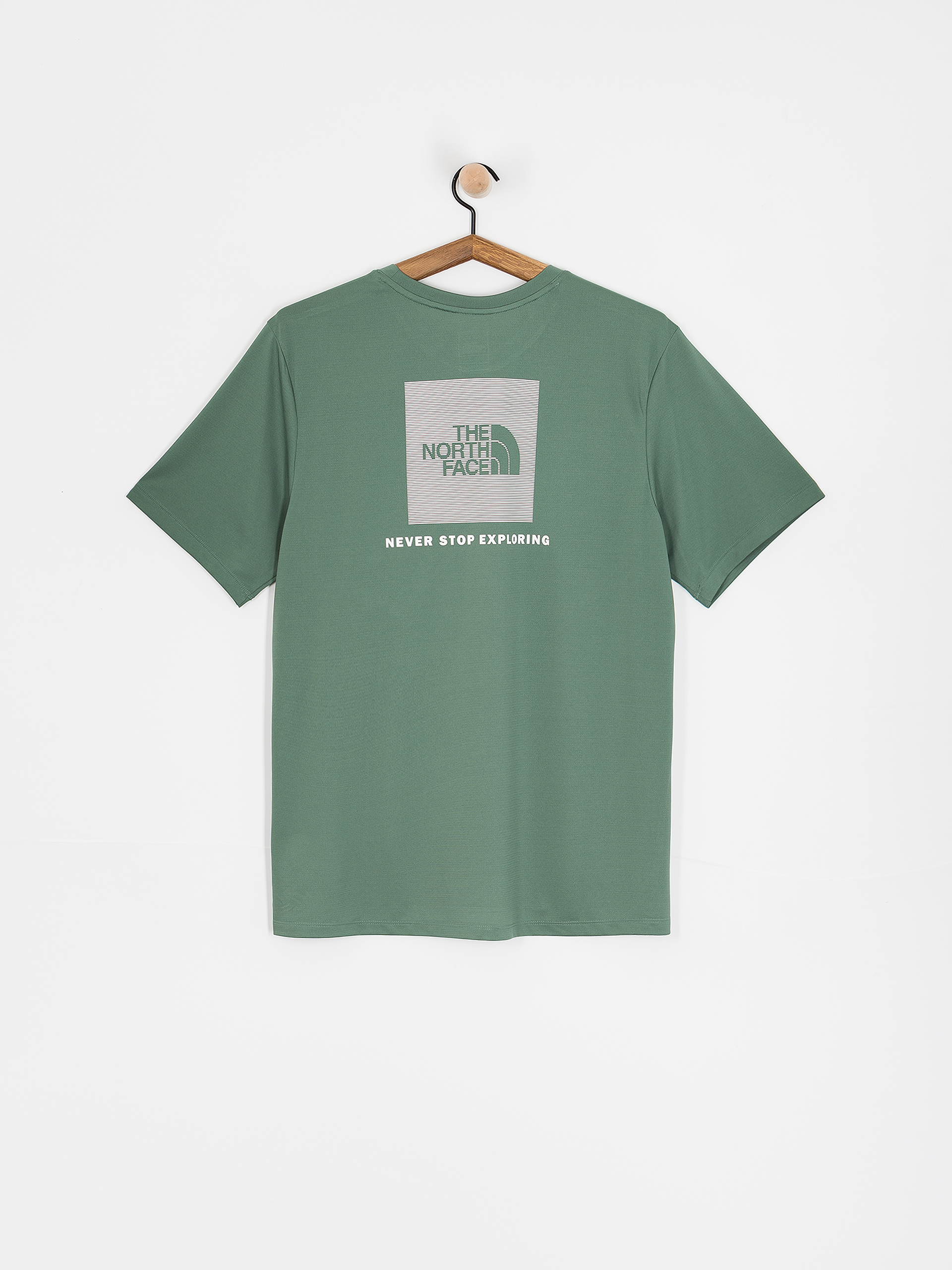 【THE NOTRH FACE】 DELPHIE S/S R/TEE T-shirt The North Face North Faces - zielony (deep nori)