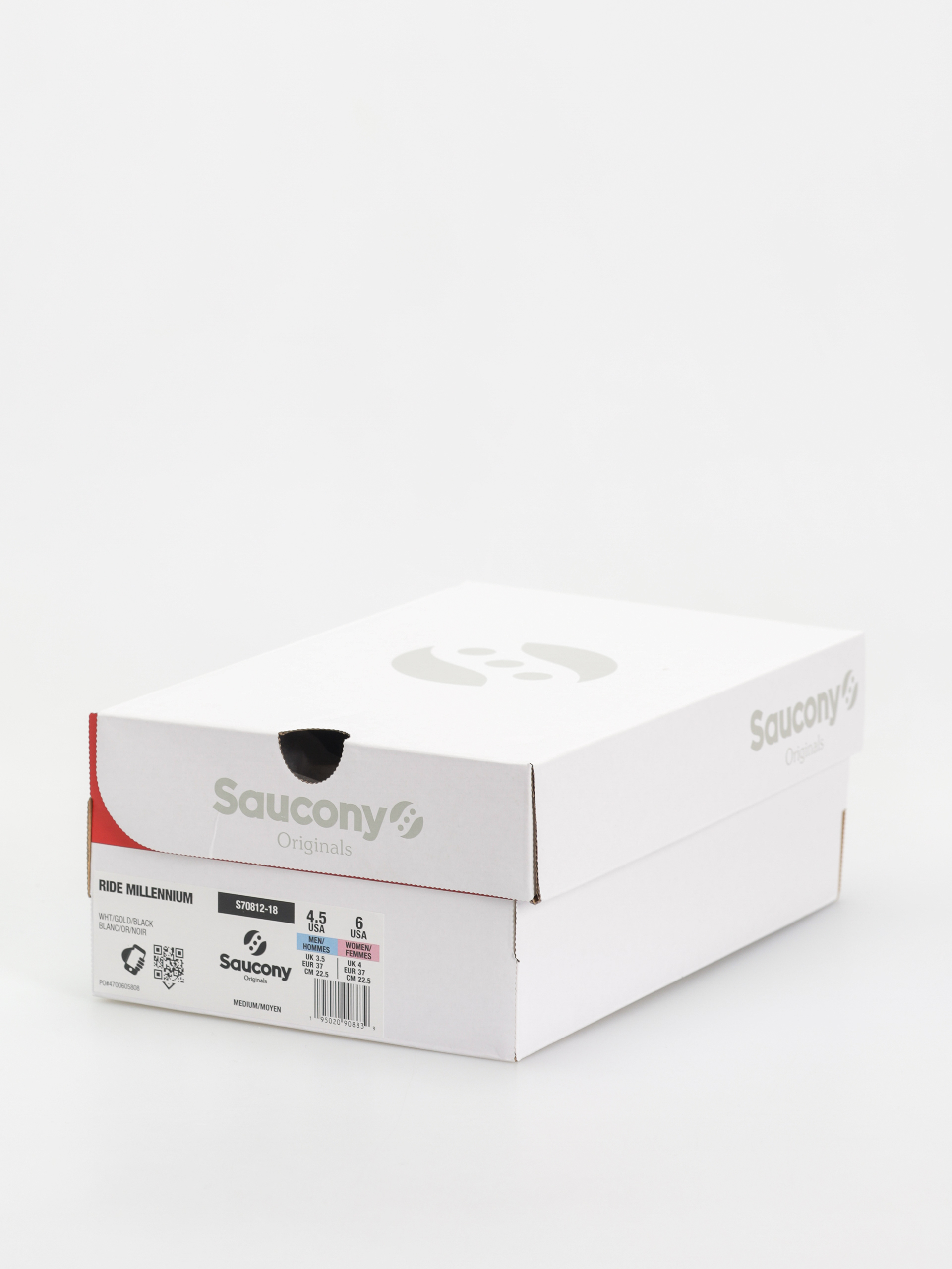 Buty Saucony Ride Millennium (wht/gold/black)