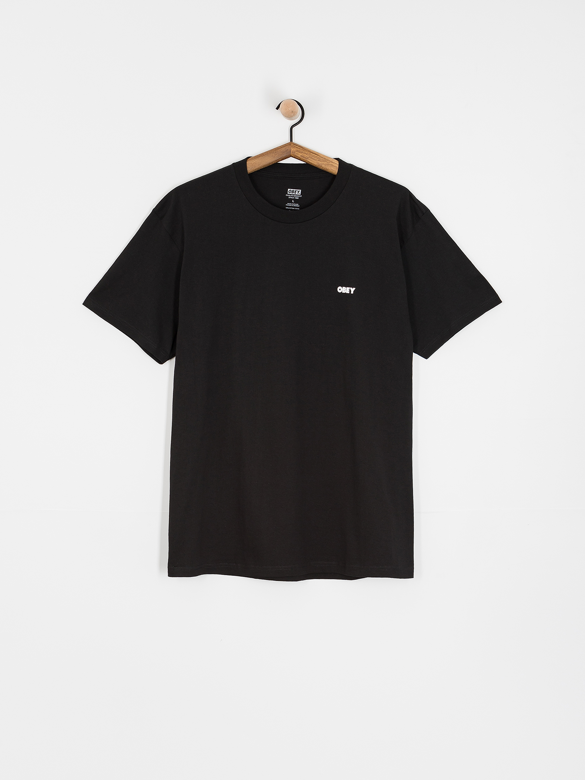 T-shirt OBEY Make Art Not War (black)