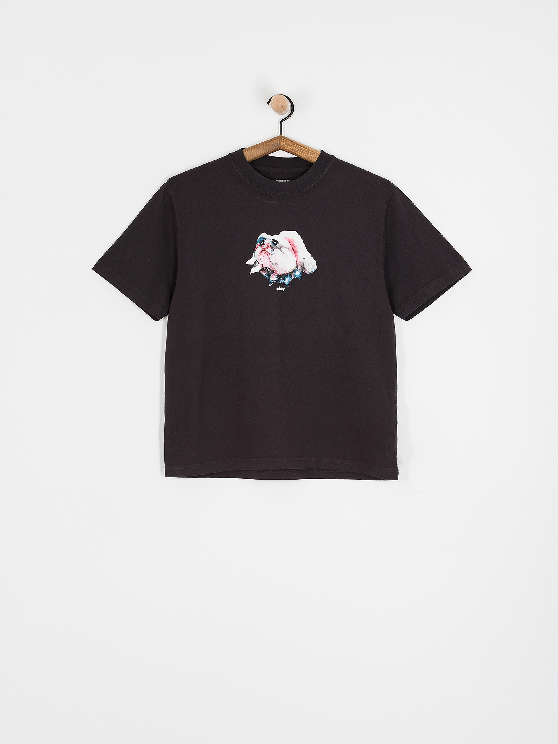 T-shirt OBEY Bulldog Wmn (pigment black)