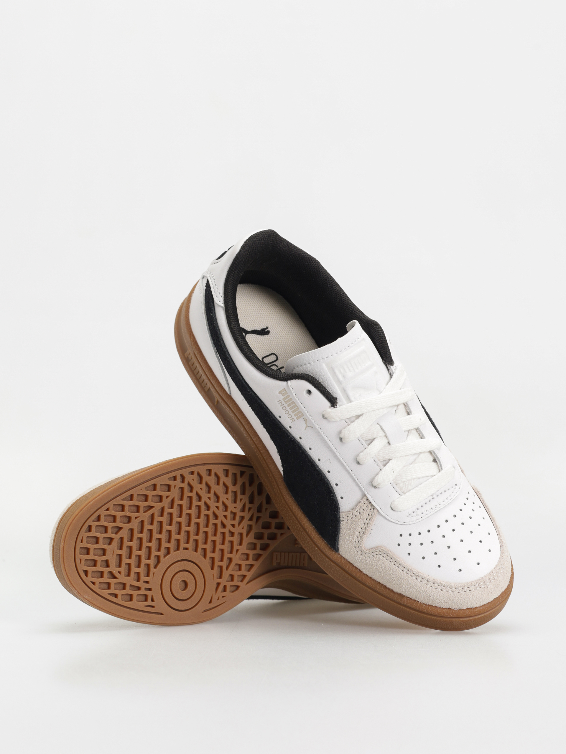Buty Puma Indoor (puma white puma black gum)