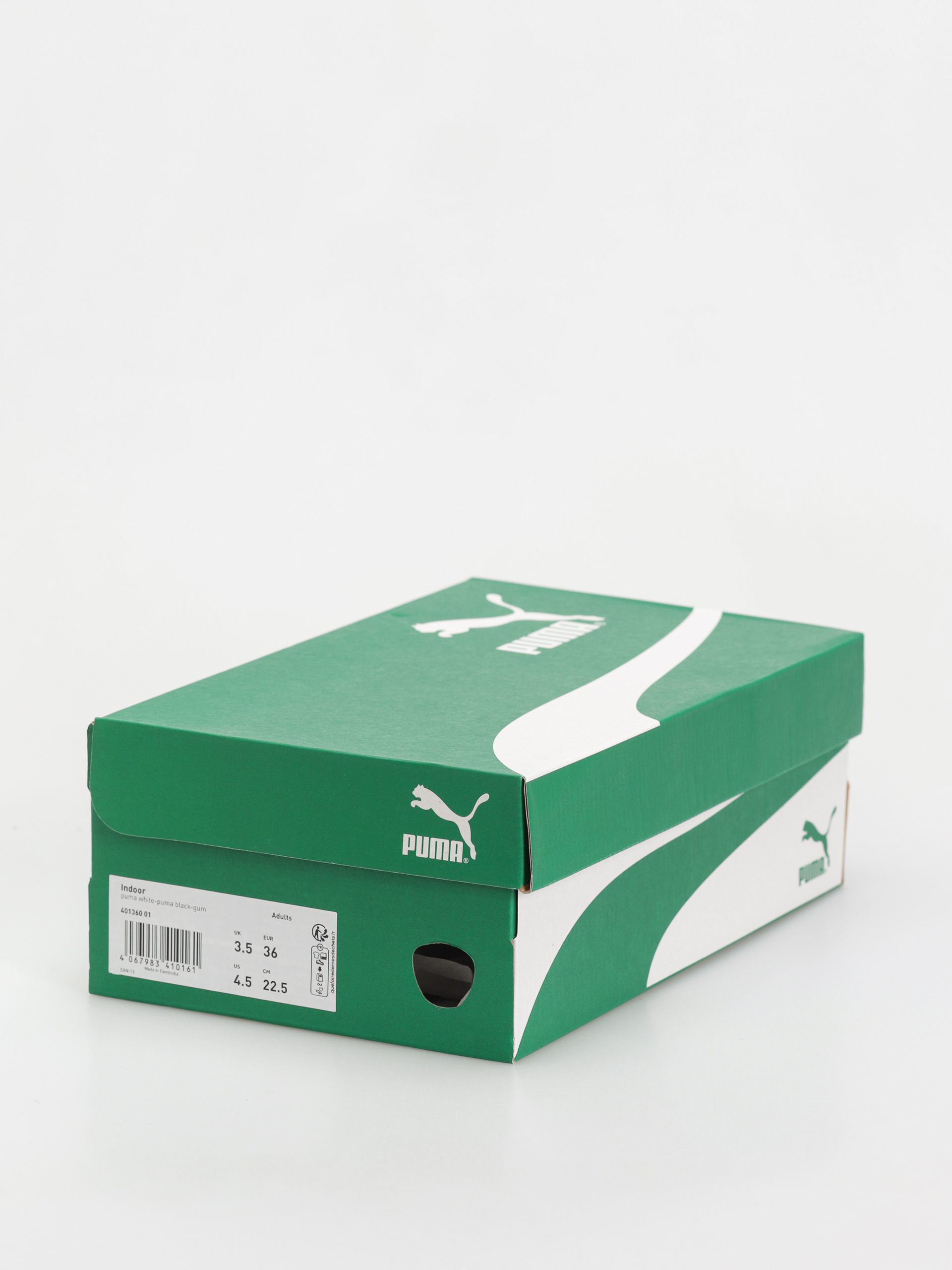 Buty Puma Indoor (puma white puma black gum)