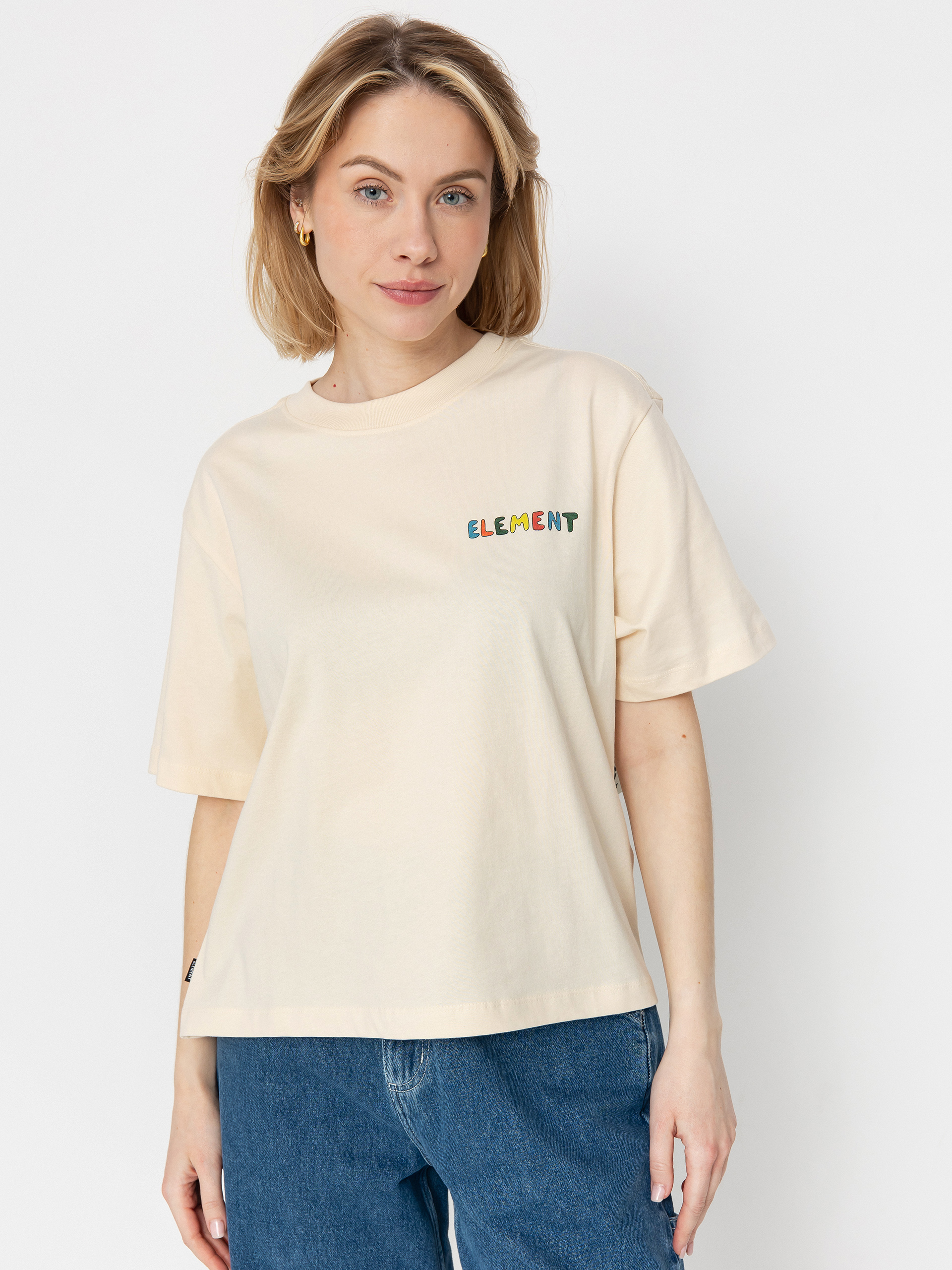 T-shirt Element Sniffing The Flowers Wmn (parchment)