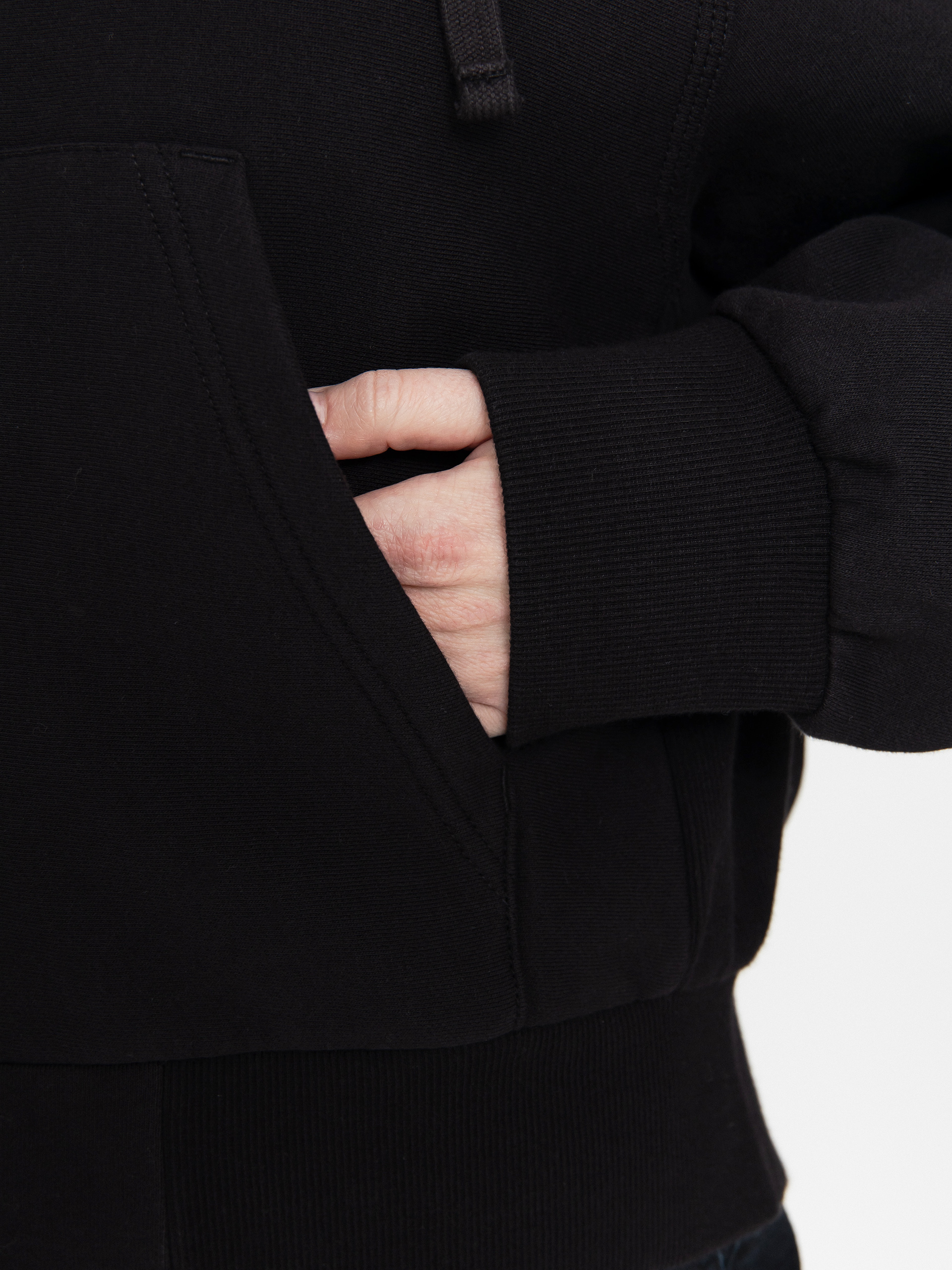 Bluza z kapturem Carhartt WIP American Script ZHD Wmn (black)