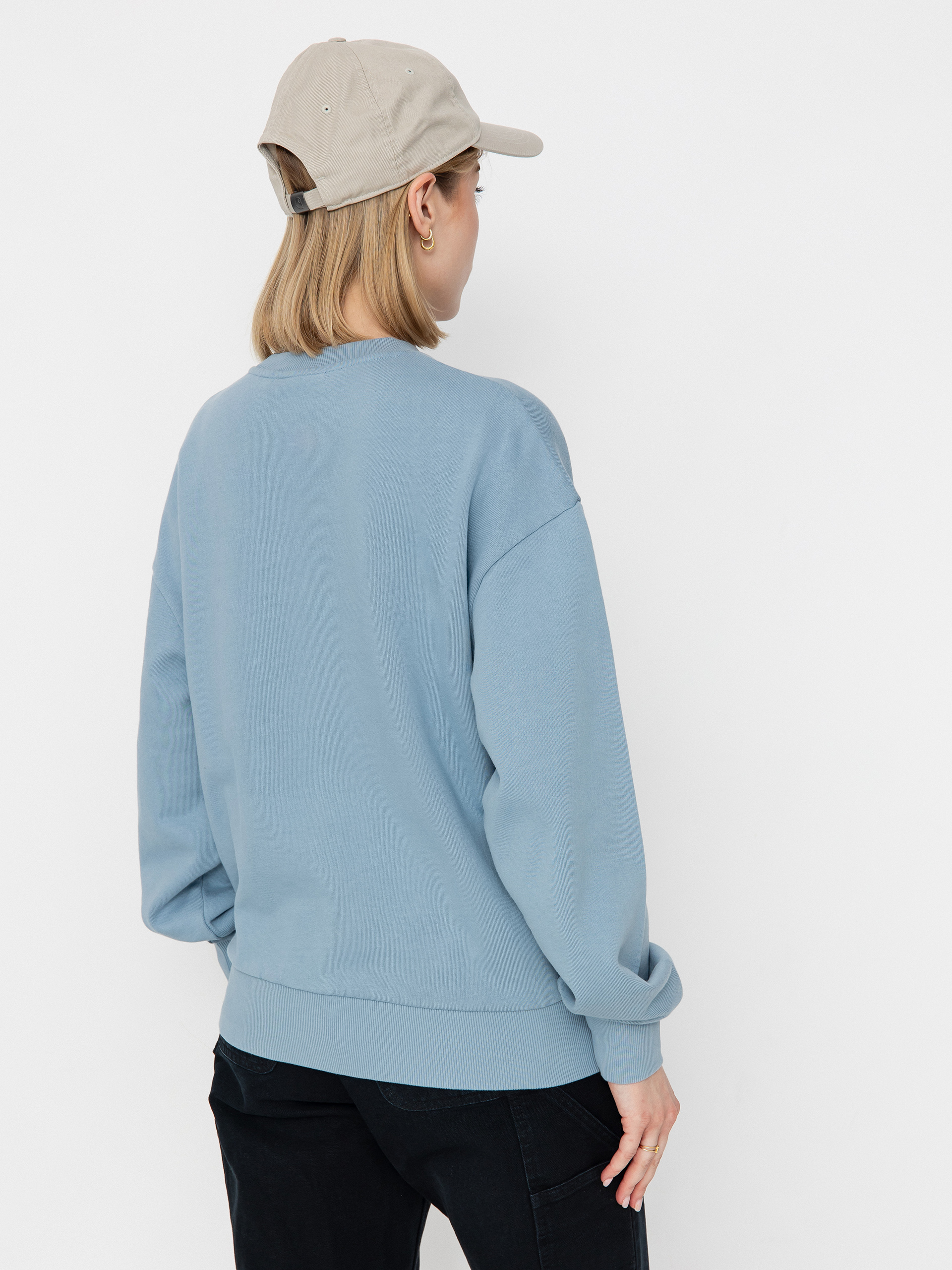 Bluza Carhartt WIP Casey Wmn (frosted blue/silver)