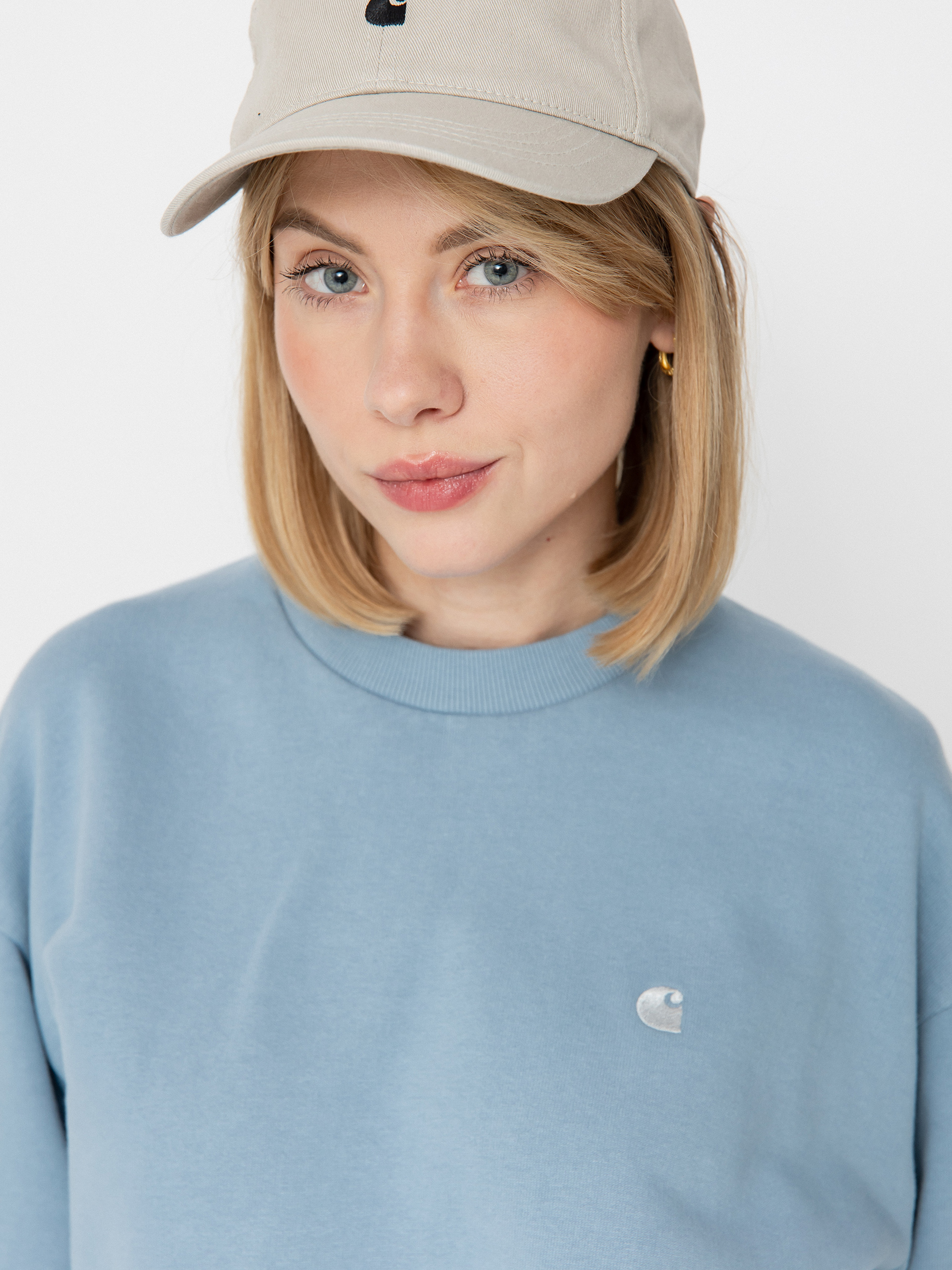 Bluza Carhartt WIP Casey Wmn (frosted blue/silver)