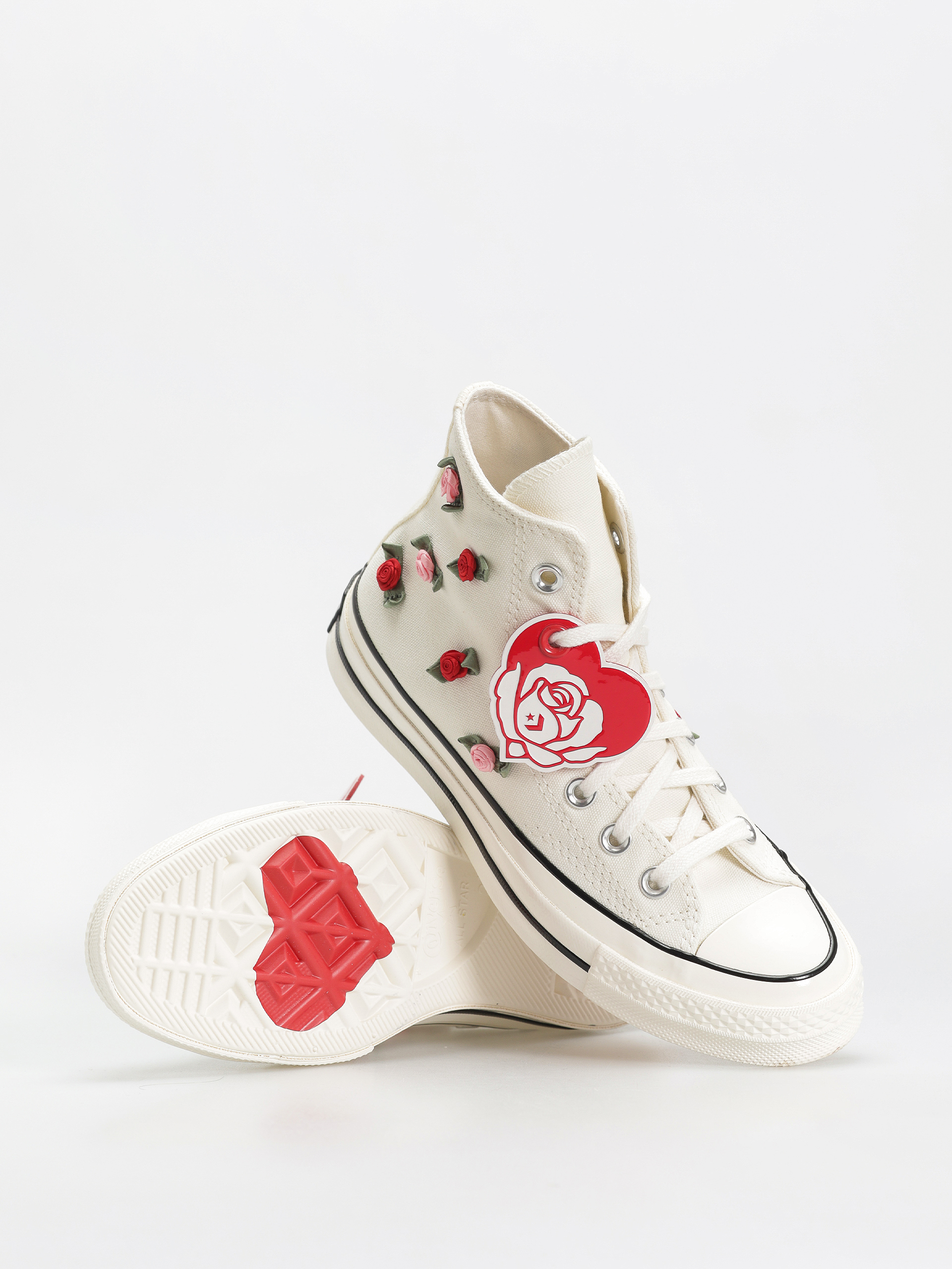 Trampki Converse Chuck 70 Hi (egret/red/lt jellyfish jitter)