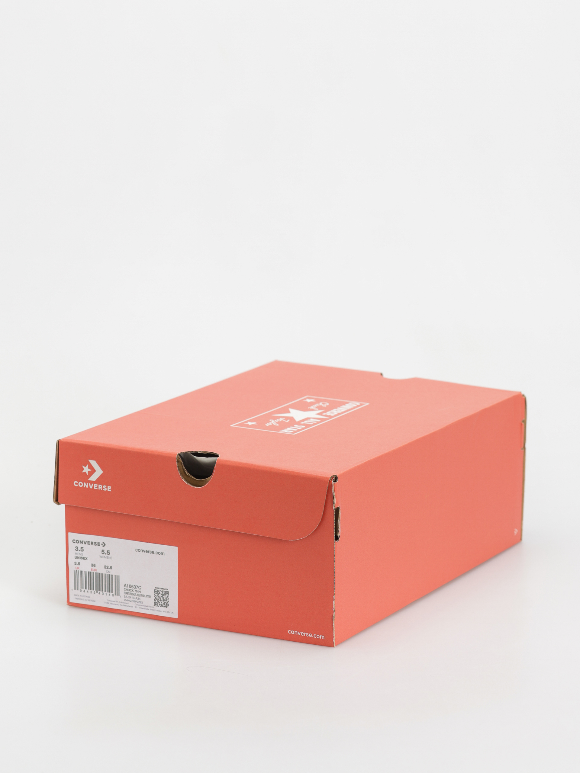 Trampki Converse Chuck 70 Hi (egret/red/lt jellyfish jitter)