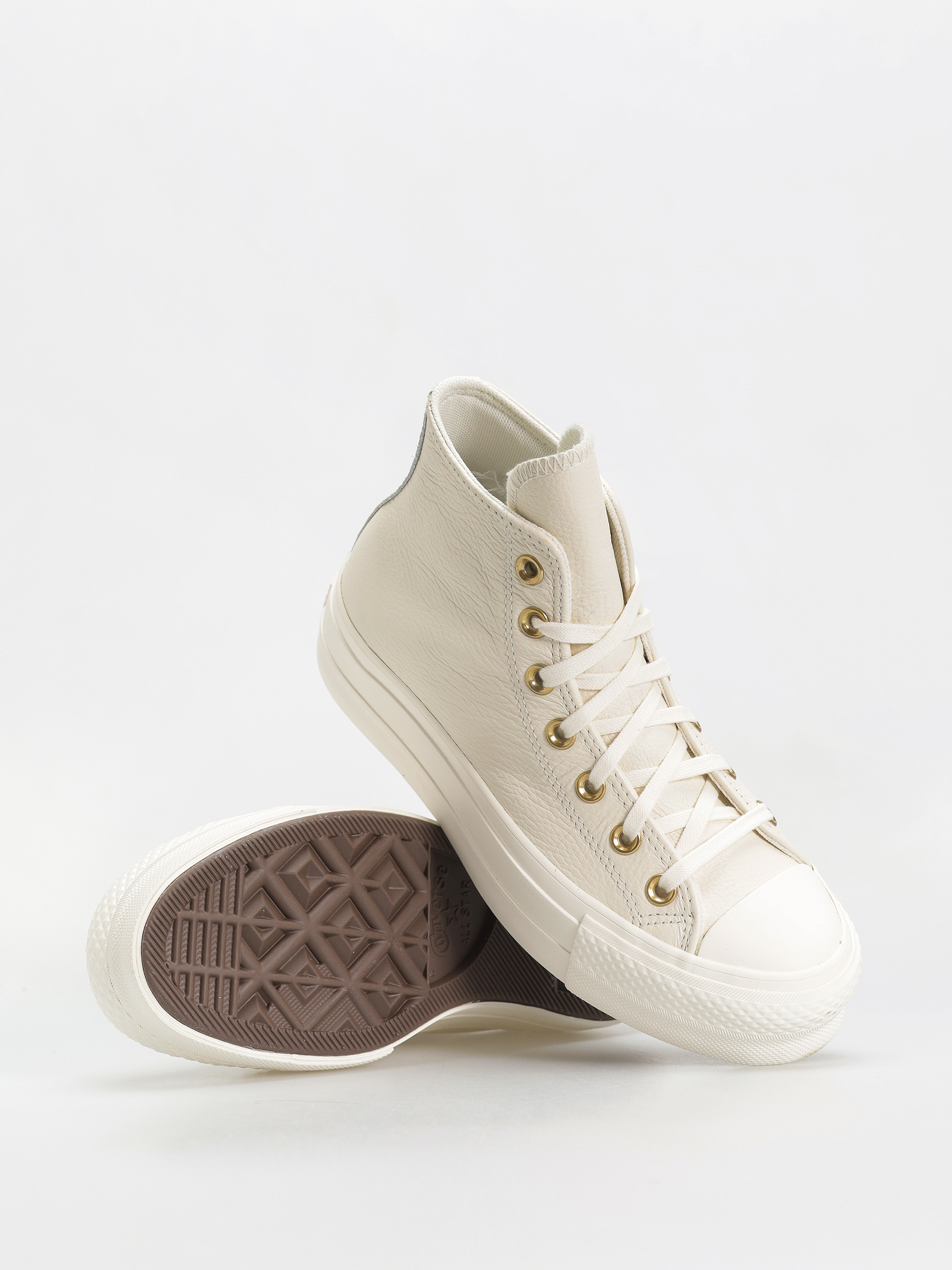 Trampki Converse Chuck Taylor All Star Lift Hi Wmn (egret/egret/gold)