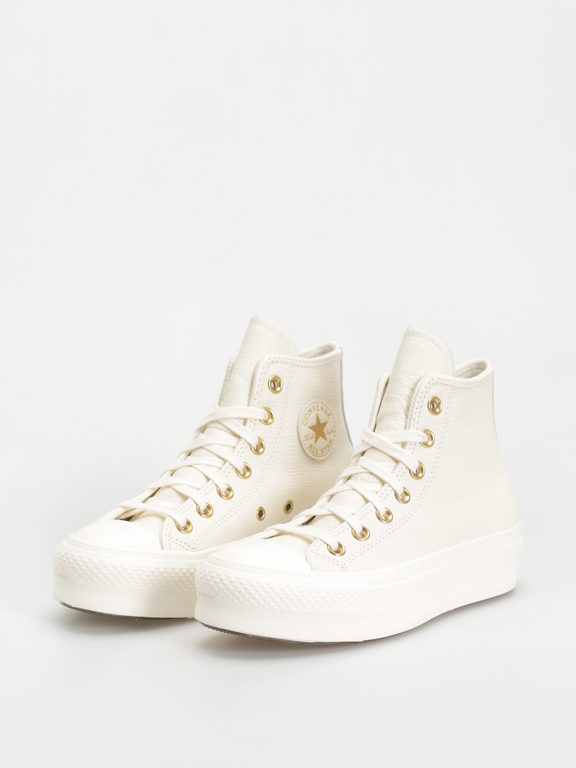 Trampki Converse Chuck Taylor All Star Lift Hi Wmn (egret/egret/gold)
