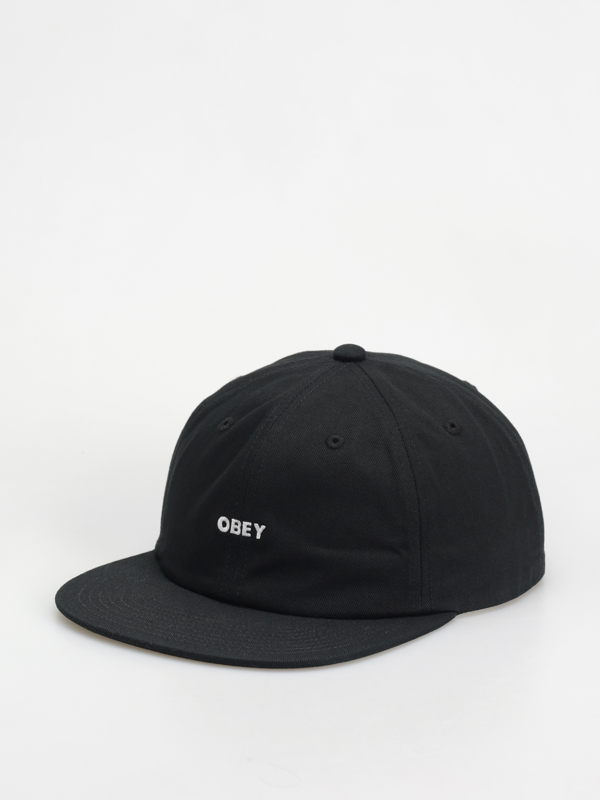 Czapka z daszkiem OBEY Bold Twill 6 Panel (black)