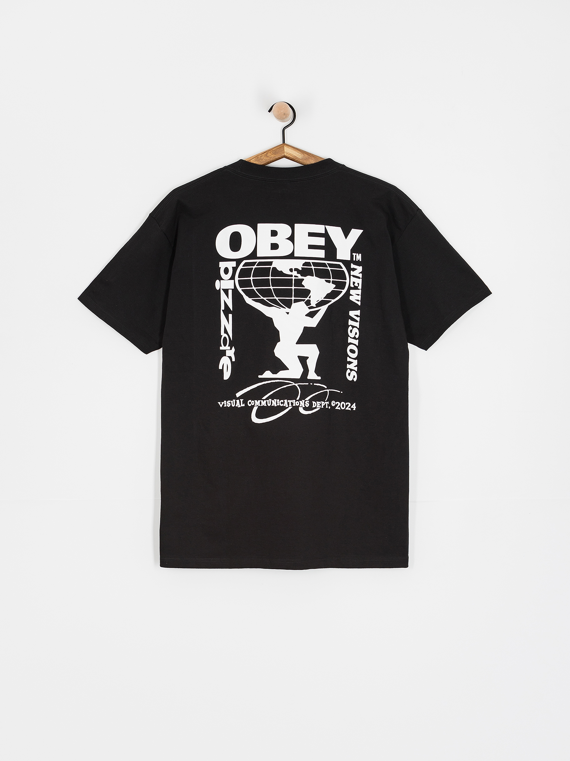 T-shirt OBEY Bizzare New Visions (black)