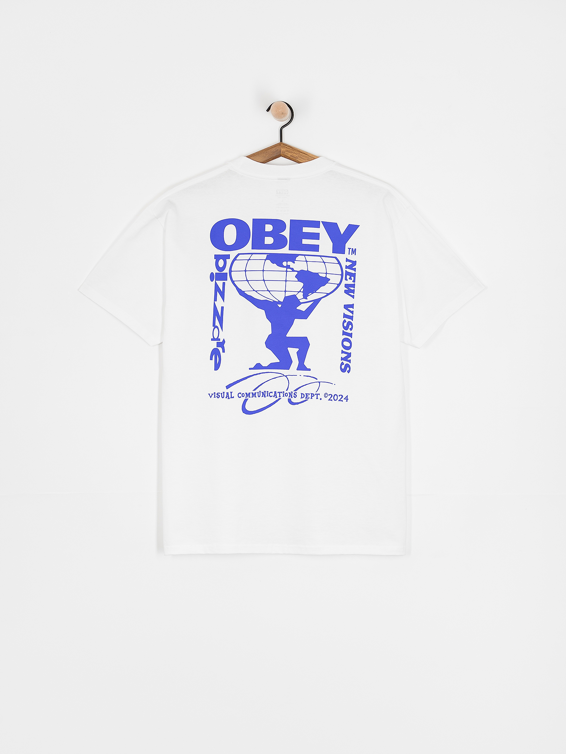 T-shirt OBEY Bizzare New Visions (white)