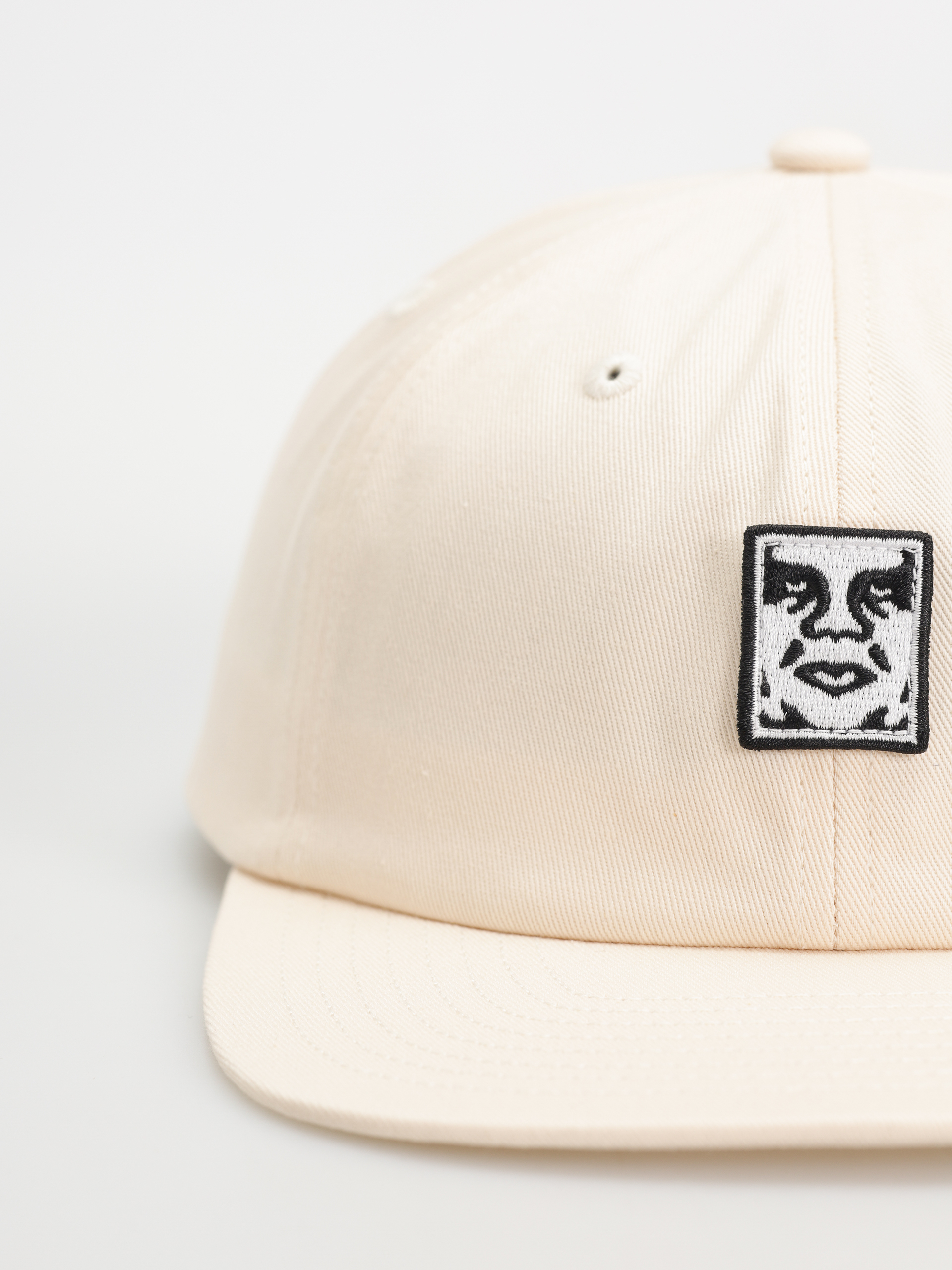 Czapka z daszkiem OBEY Icon Patch Panel (unbleached)