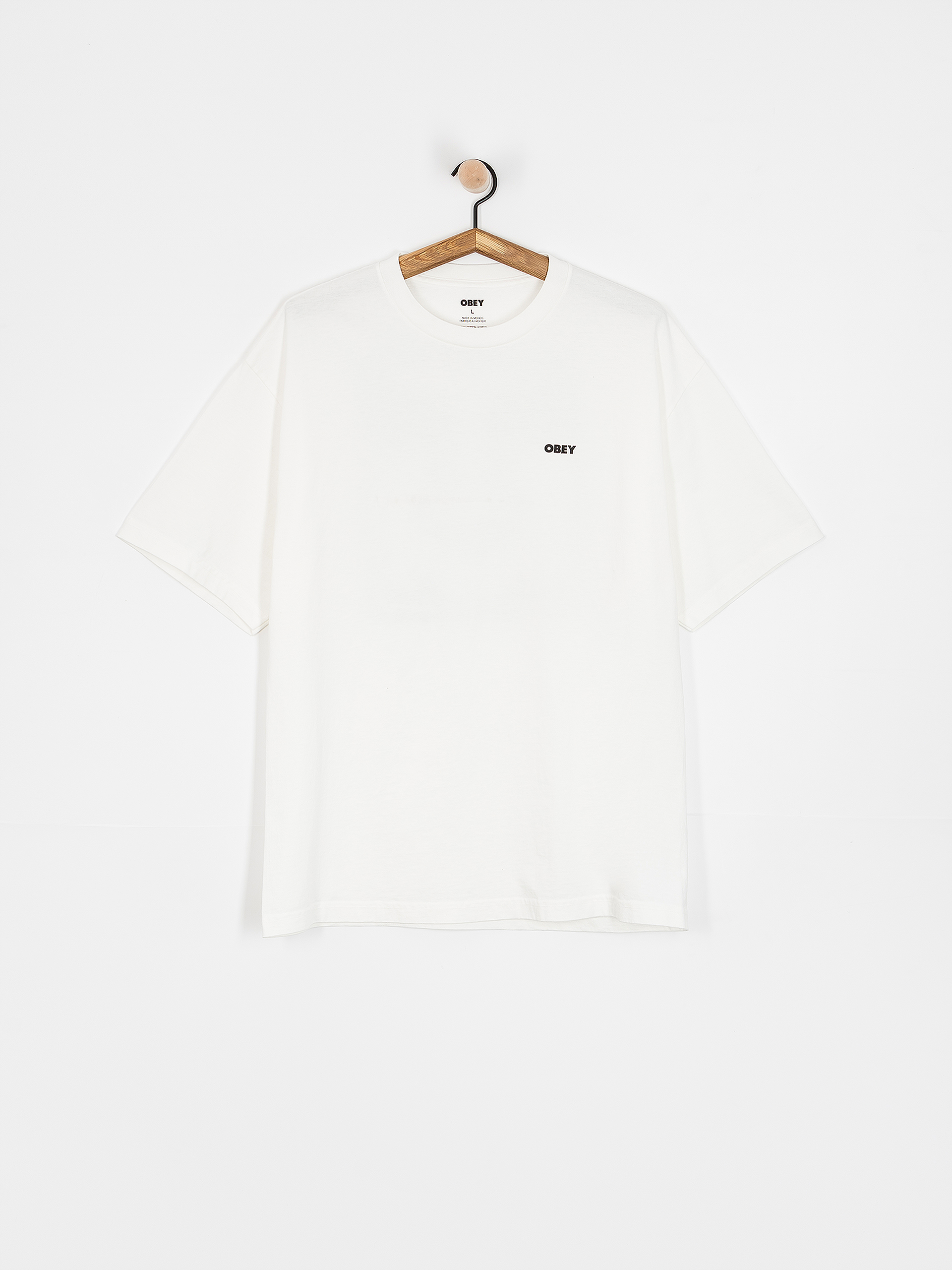 T-shirt OBEY Bold Icon Face (pigment vintage white)