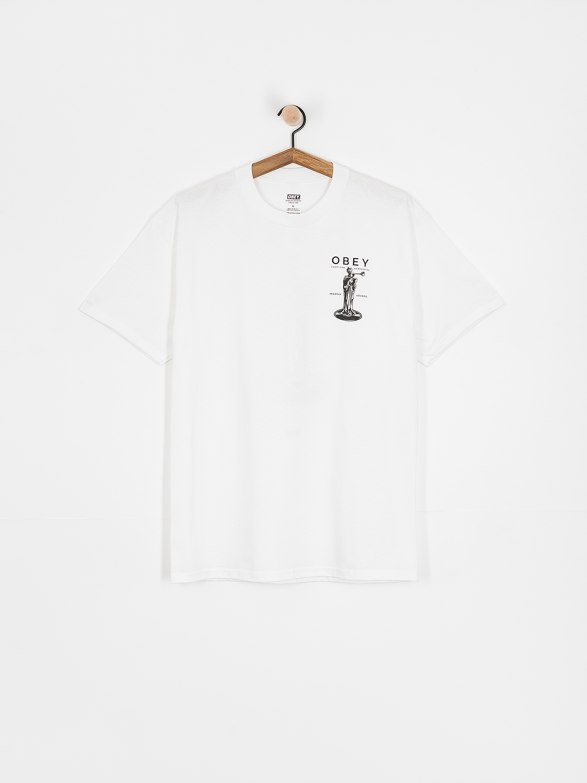 T-shirt OBEY Premium Sounds (white)