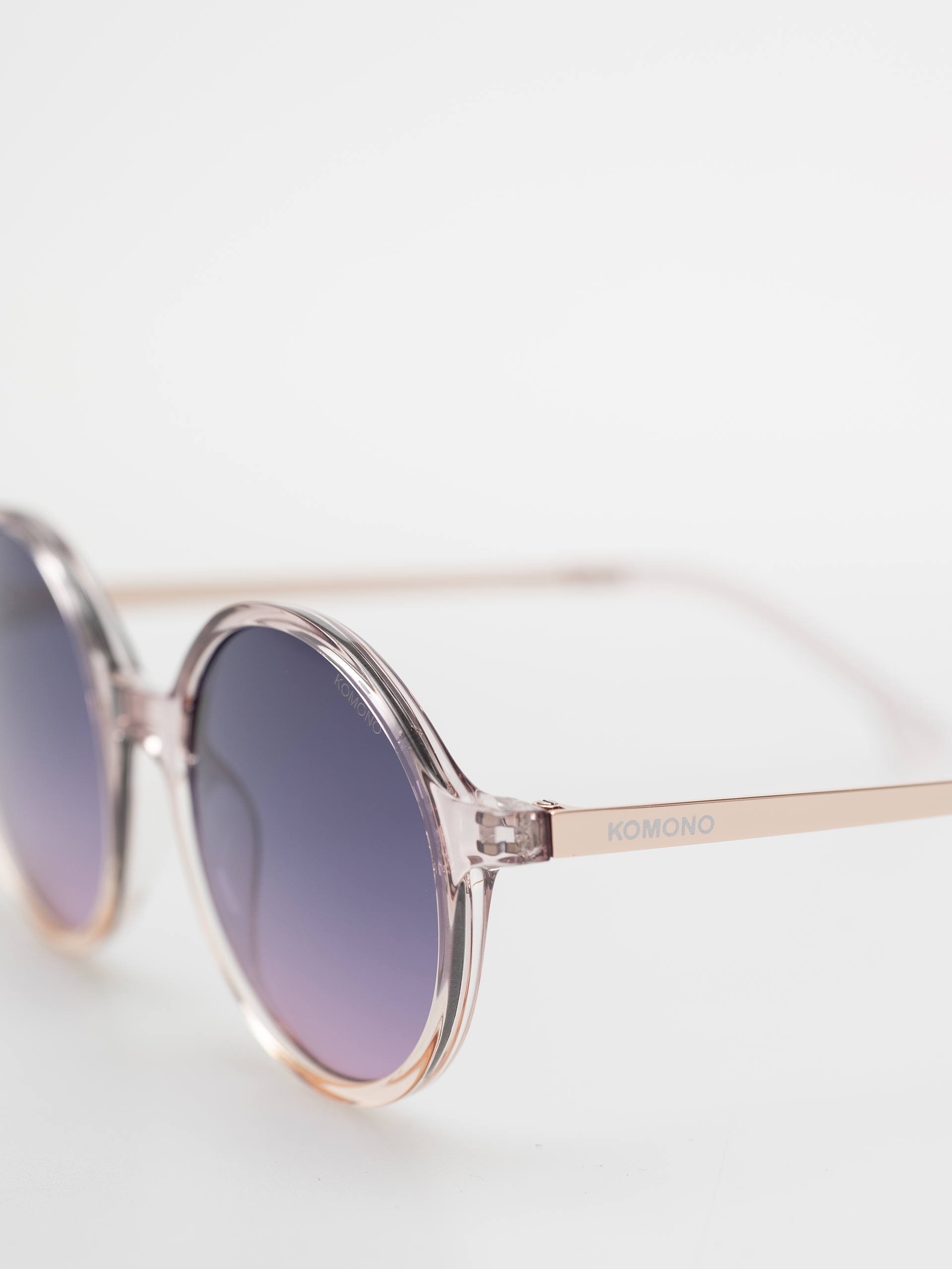 Okulary przeciwsłoneczne Komono Madison Metal (blush rose gold)