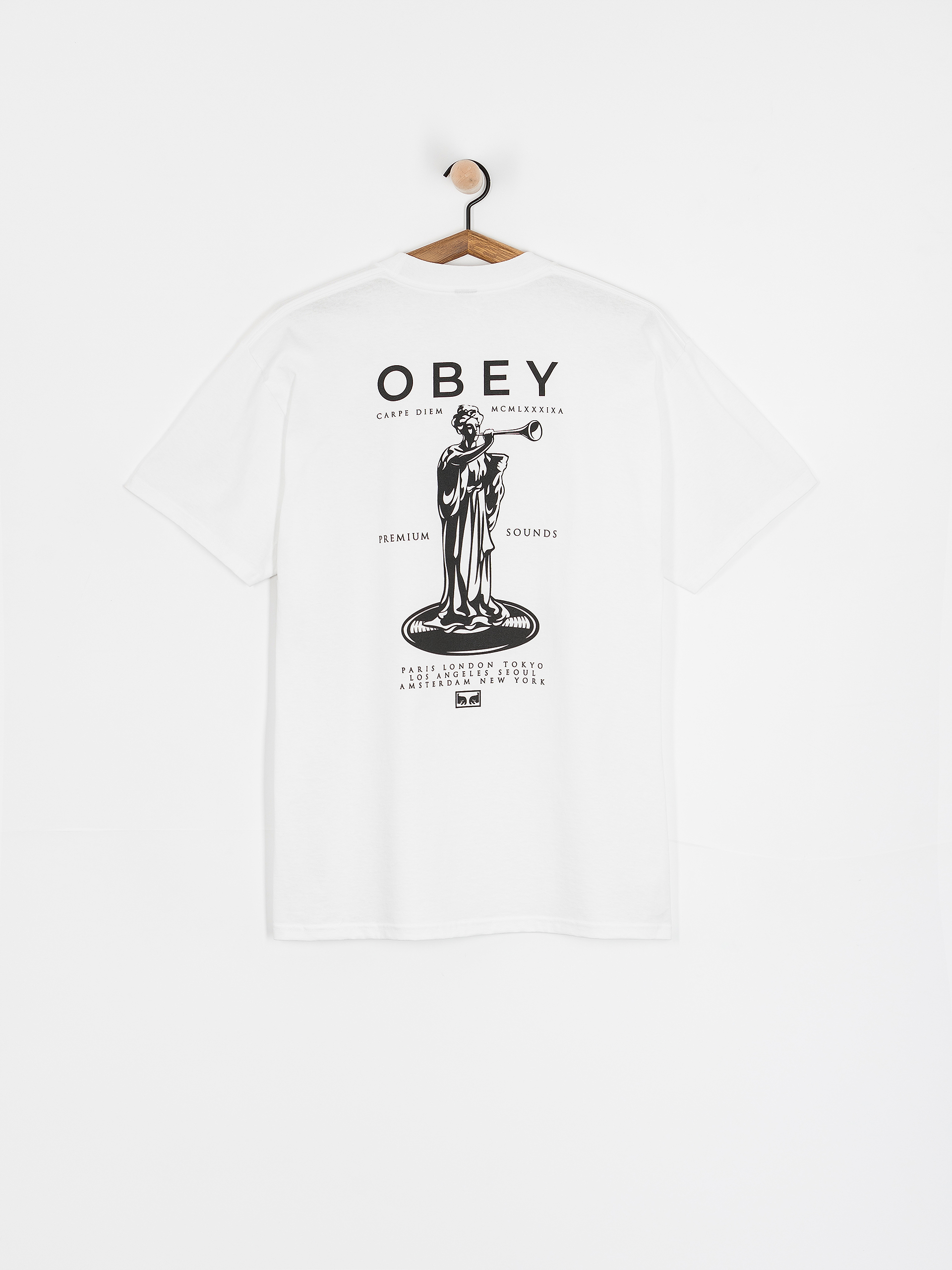 T-shirt OBEY Premium Sounds (white)