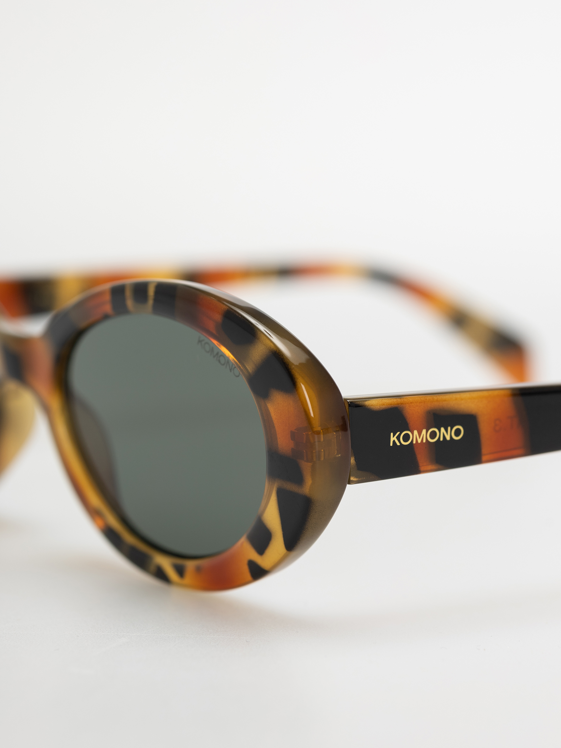 Okulary przeciwsłoneczne Komono Ana (amber shell)