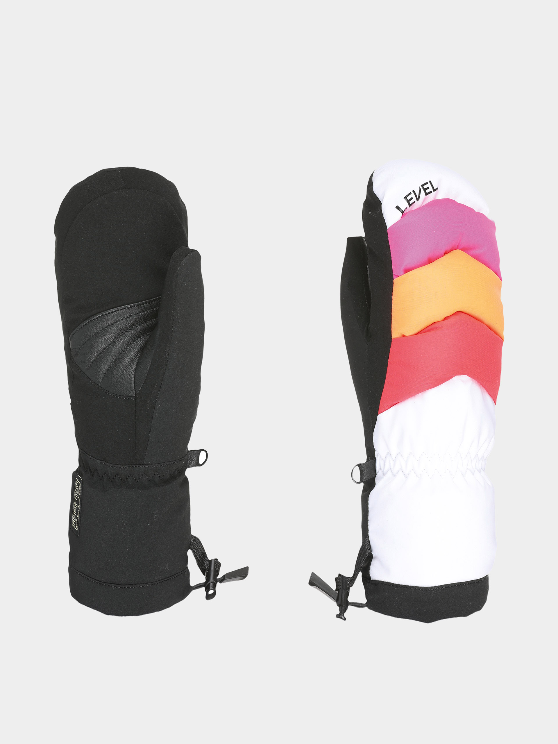 Ru0119kawice Level Rainbow Jr Mitt JR (pk rainbow)