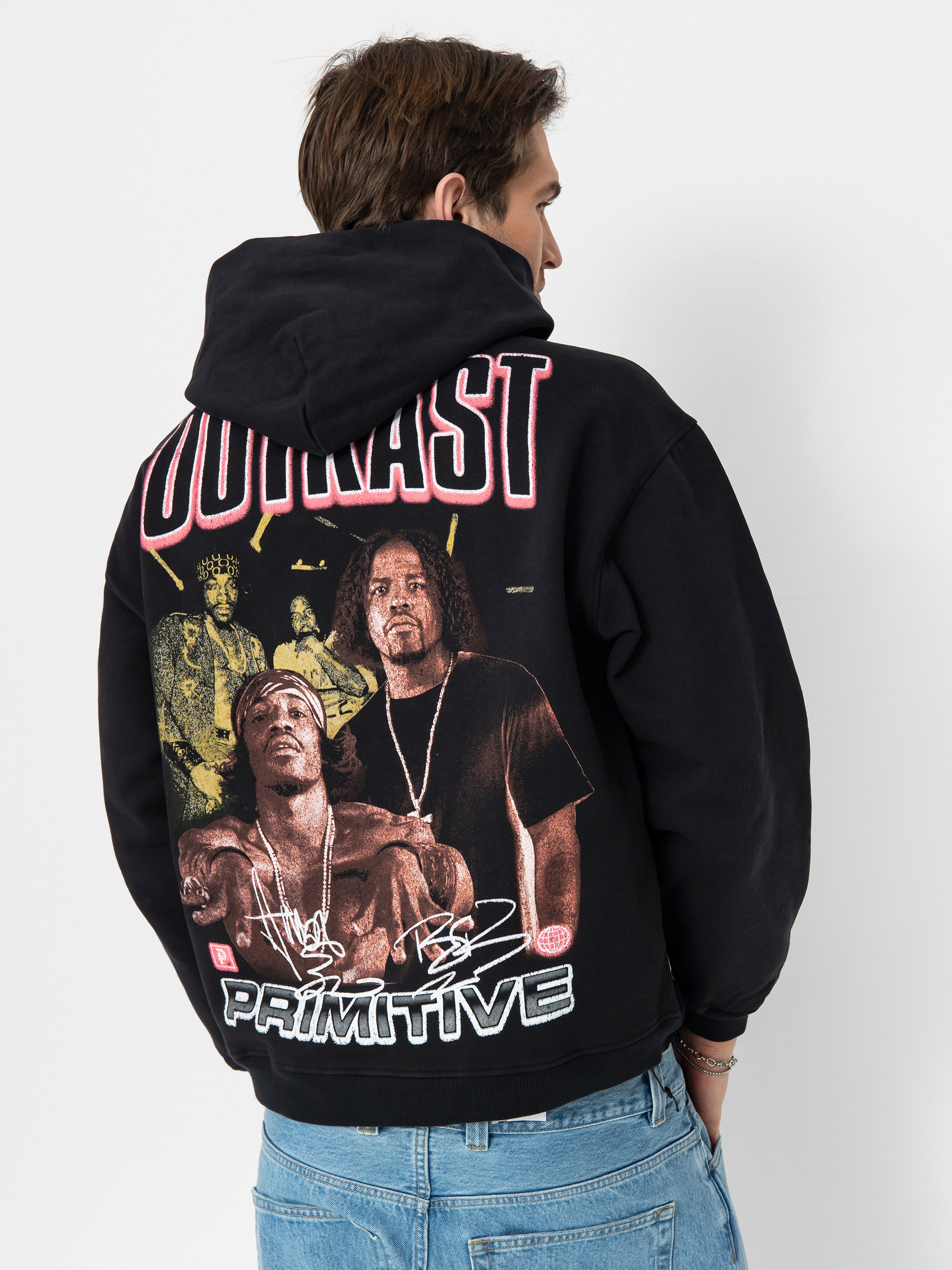 Bluza z kapturem Primitive Headline HD (black)