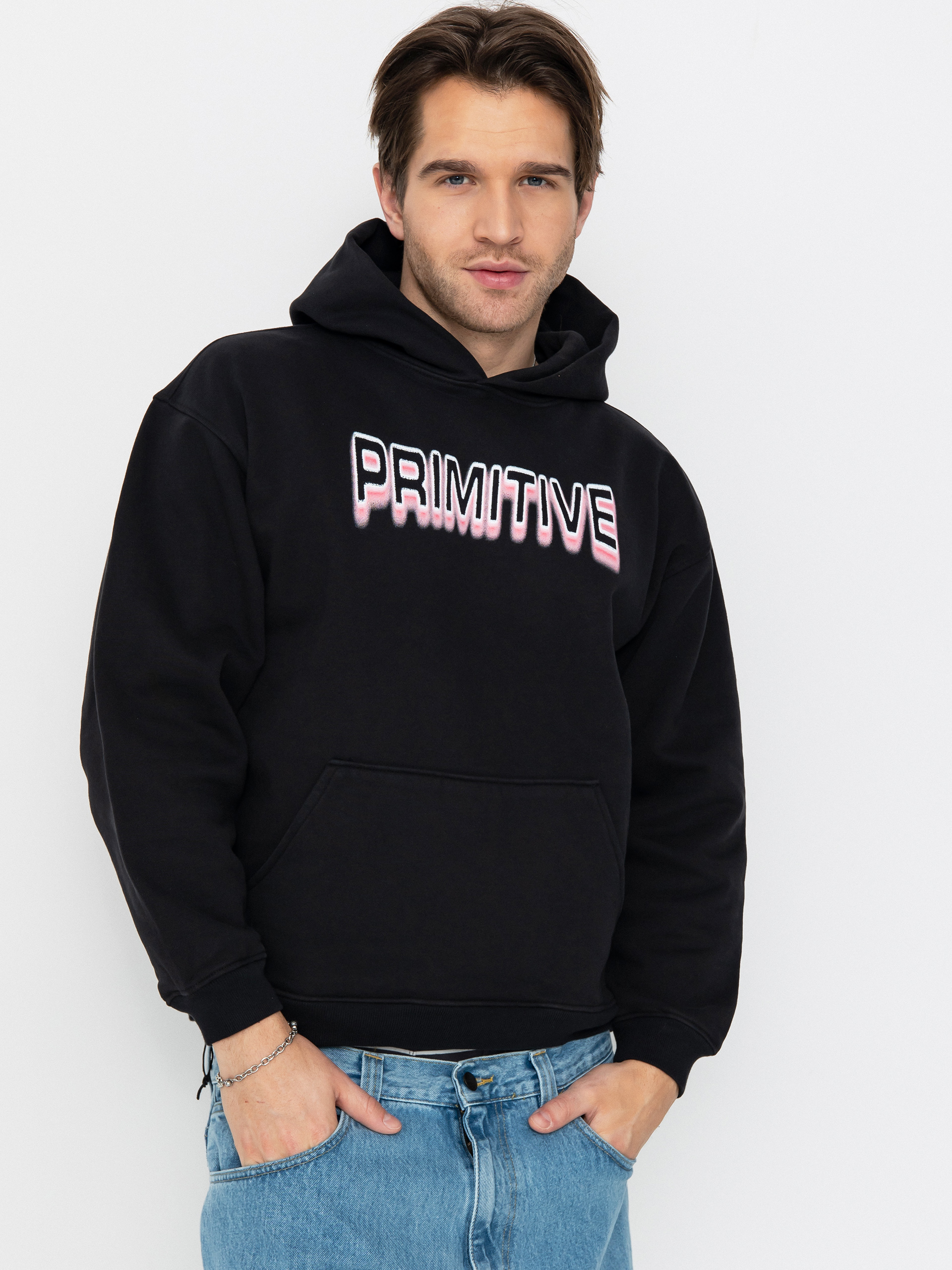 Bluza z kapturem Primitive Headline HD (black)