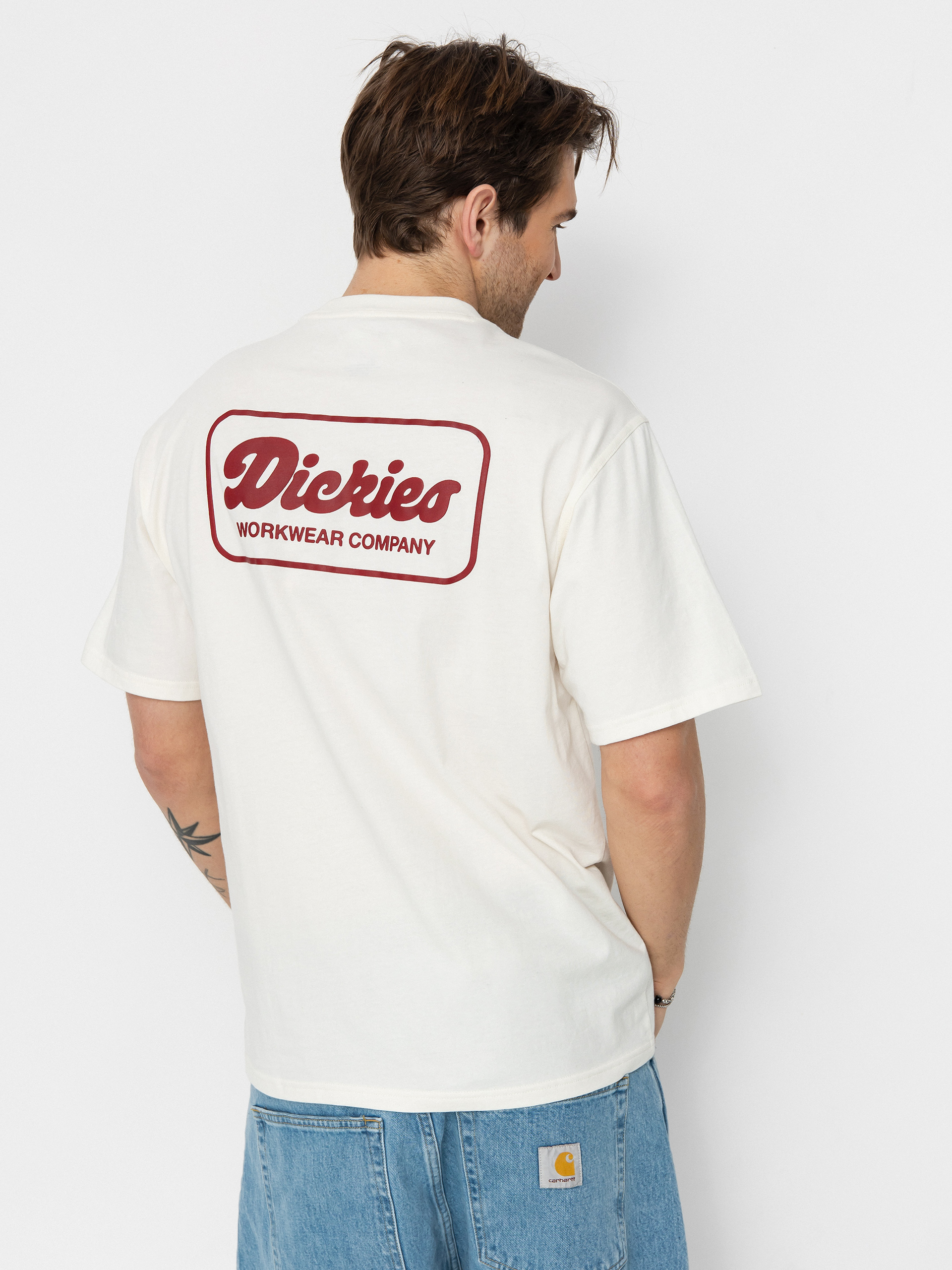 T-shirt Dickies Lewistown (egret)