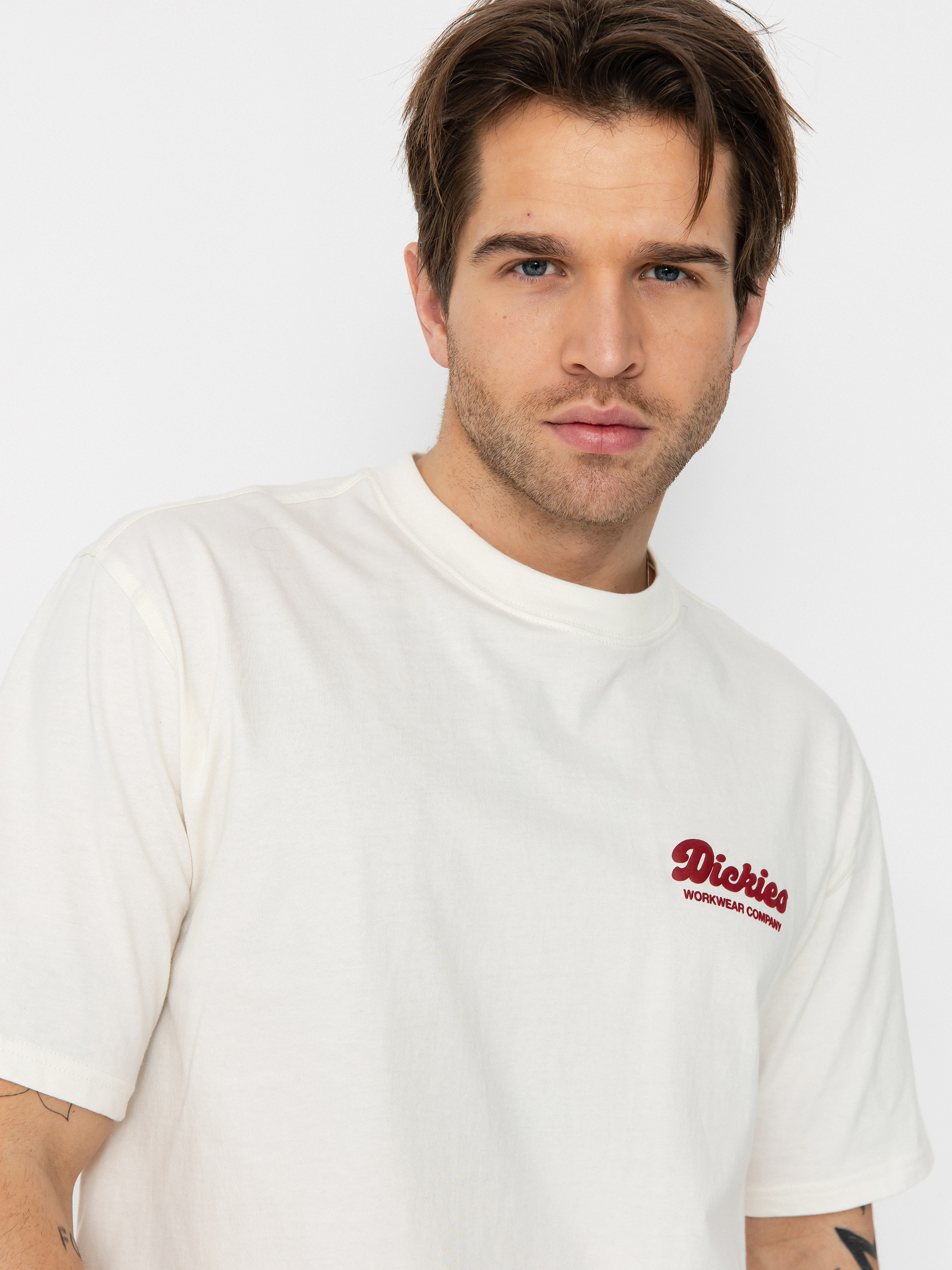 T-shirt Dickies Lewistown (egret)