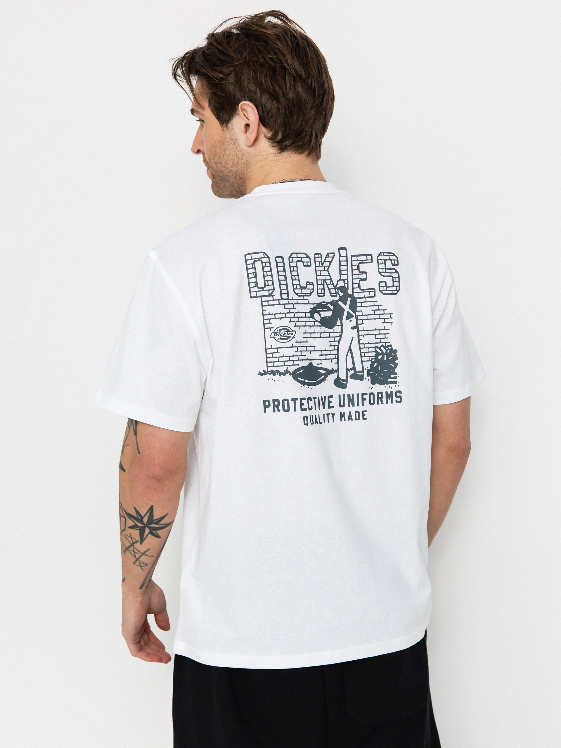 T-shirt Dickies Bricklane (white)