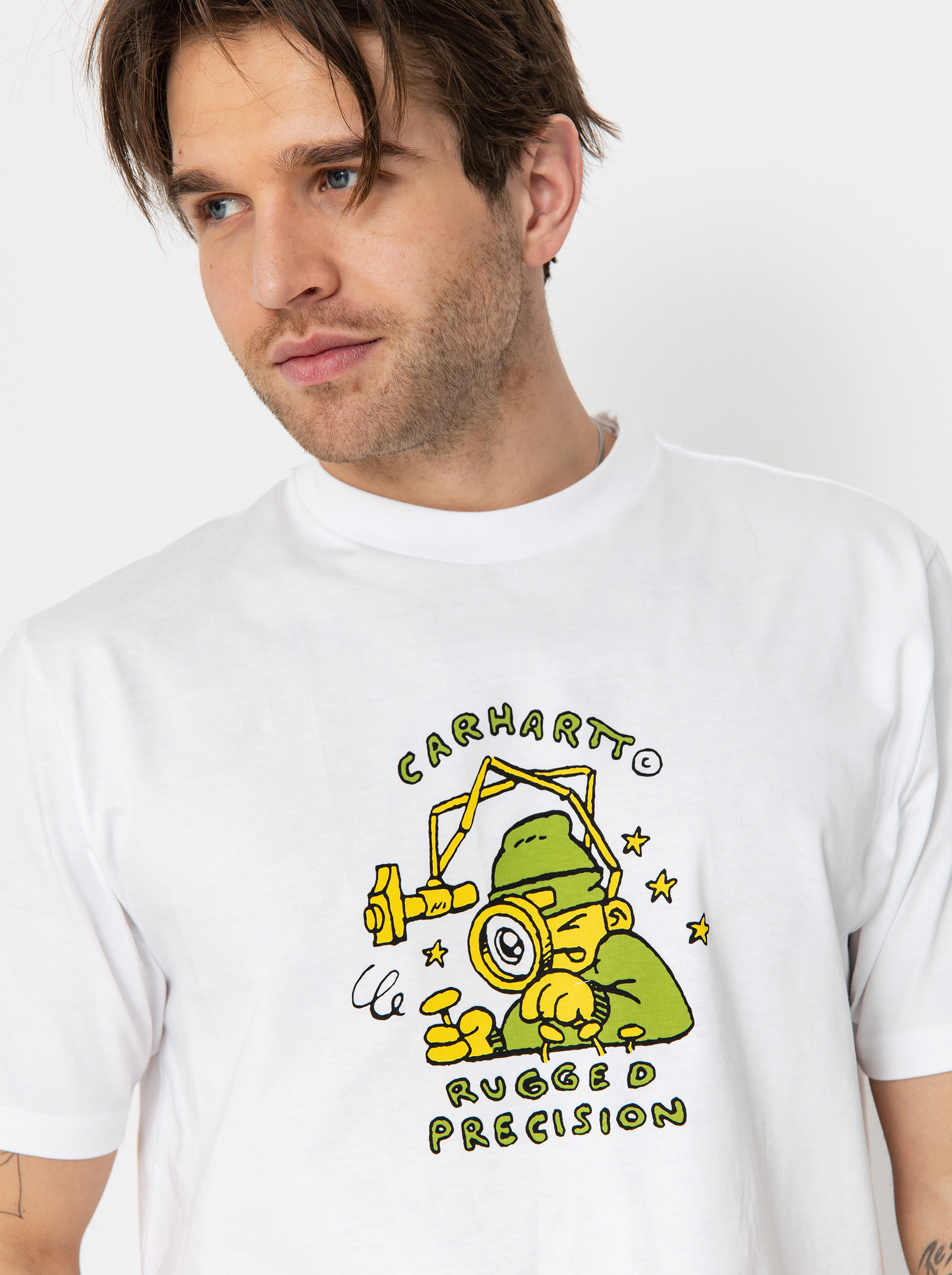 T-shirt Carhartt WIP Precision Work (white)