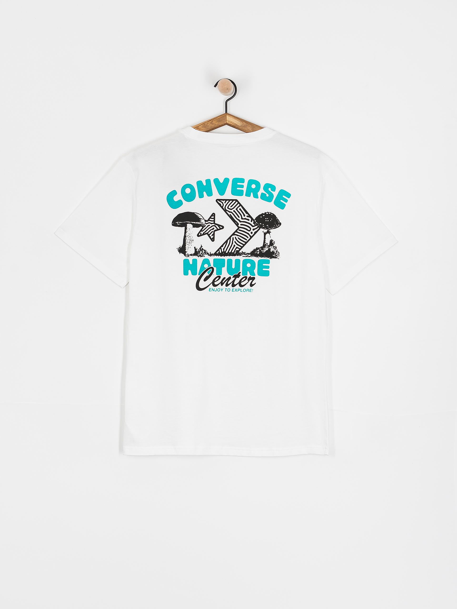 T-shirt Converse Cons Nature Center (white)