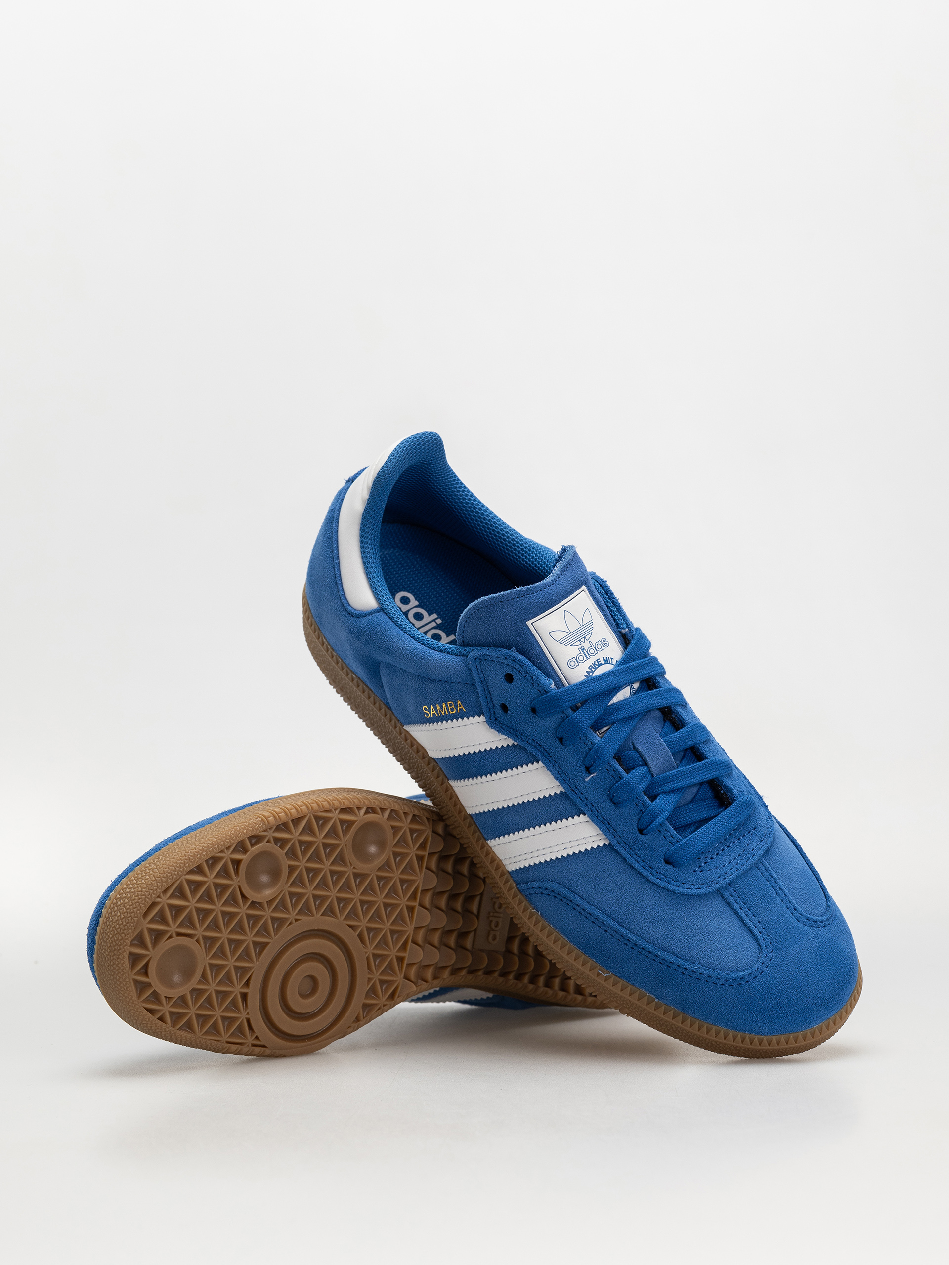 Buty adidas Samba Adv (blubir/ftwwht/goldme)
