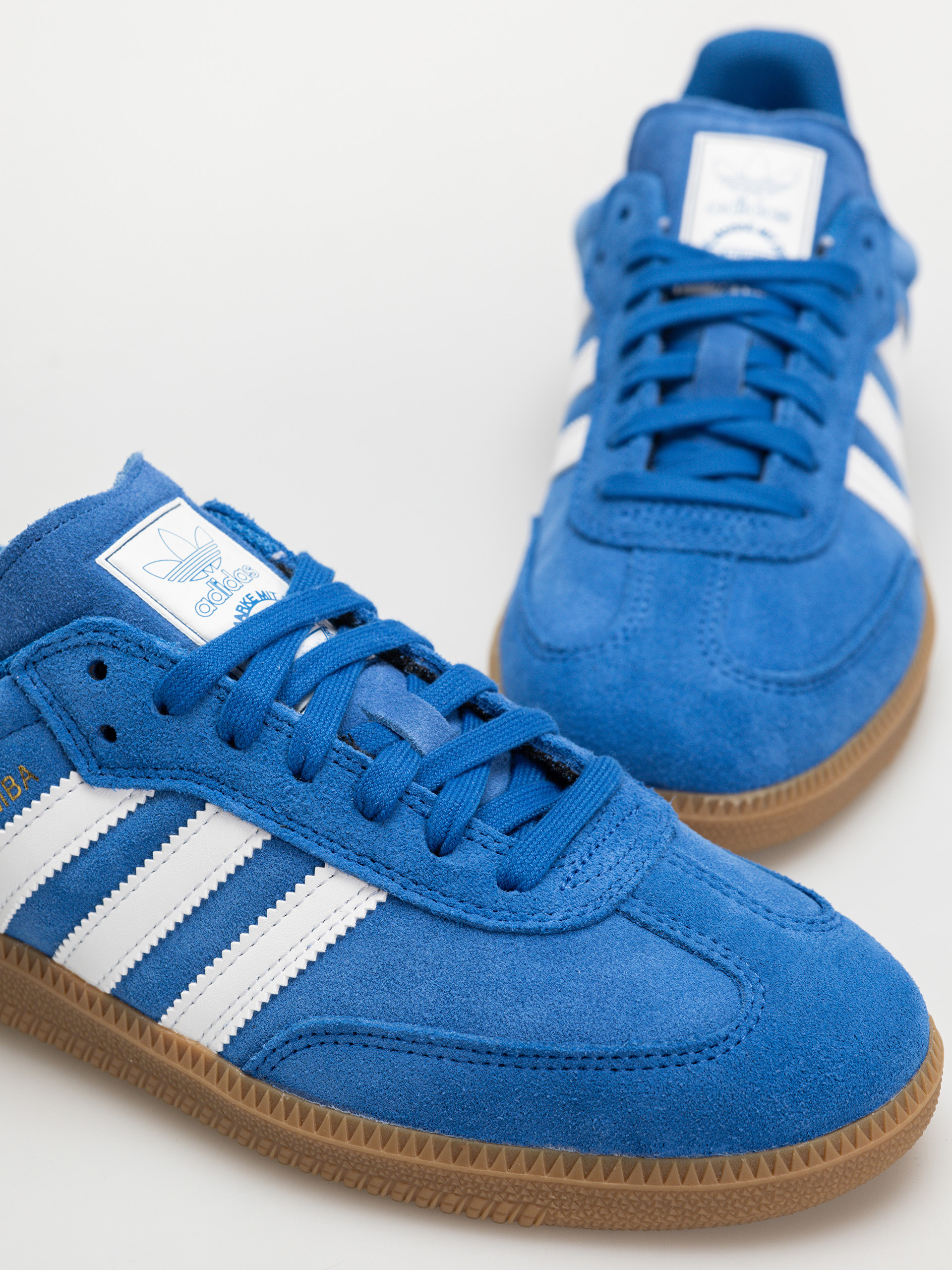 Buty adidas Samba Adv (blubir/ftwwht/goldme)