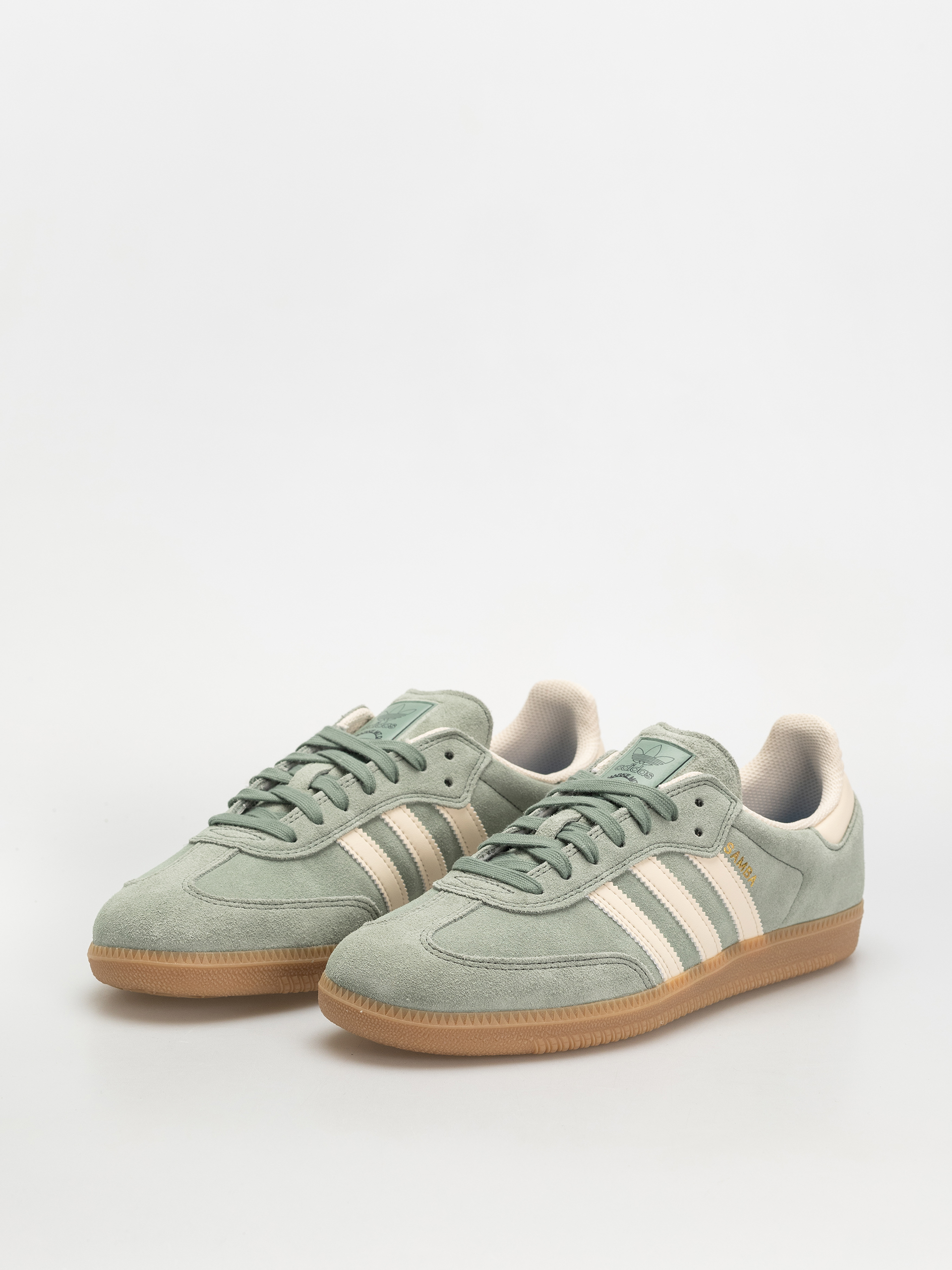 Buty adidas Samba Adv (silgrn/wonwhi/goldmt)