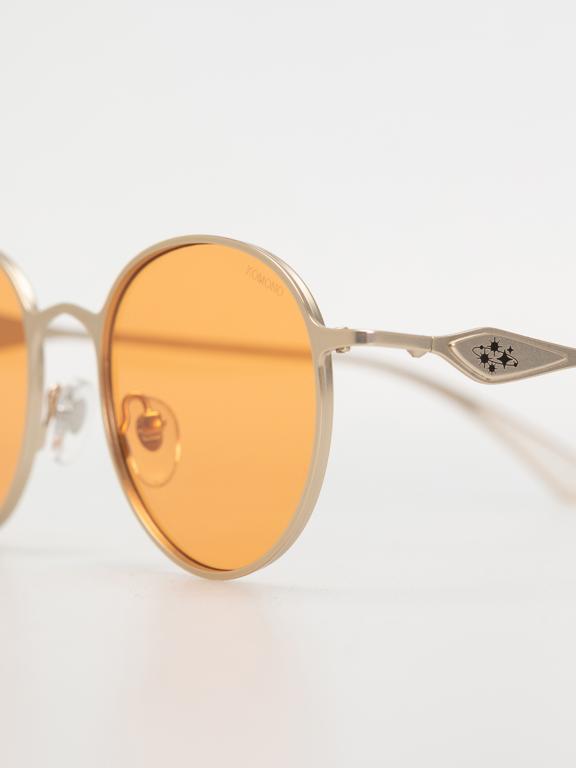 Okulary przeciwsłoneczne Komono James Expedition (light gold)