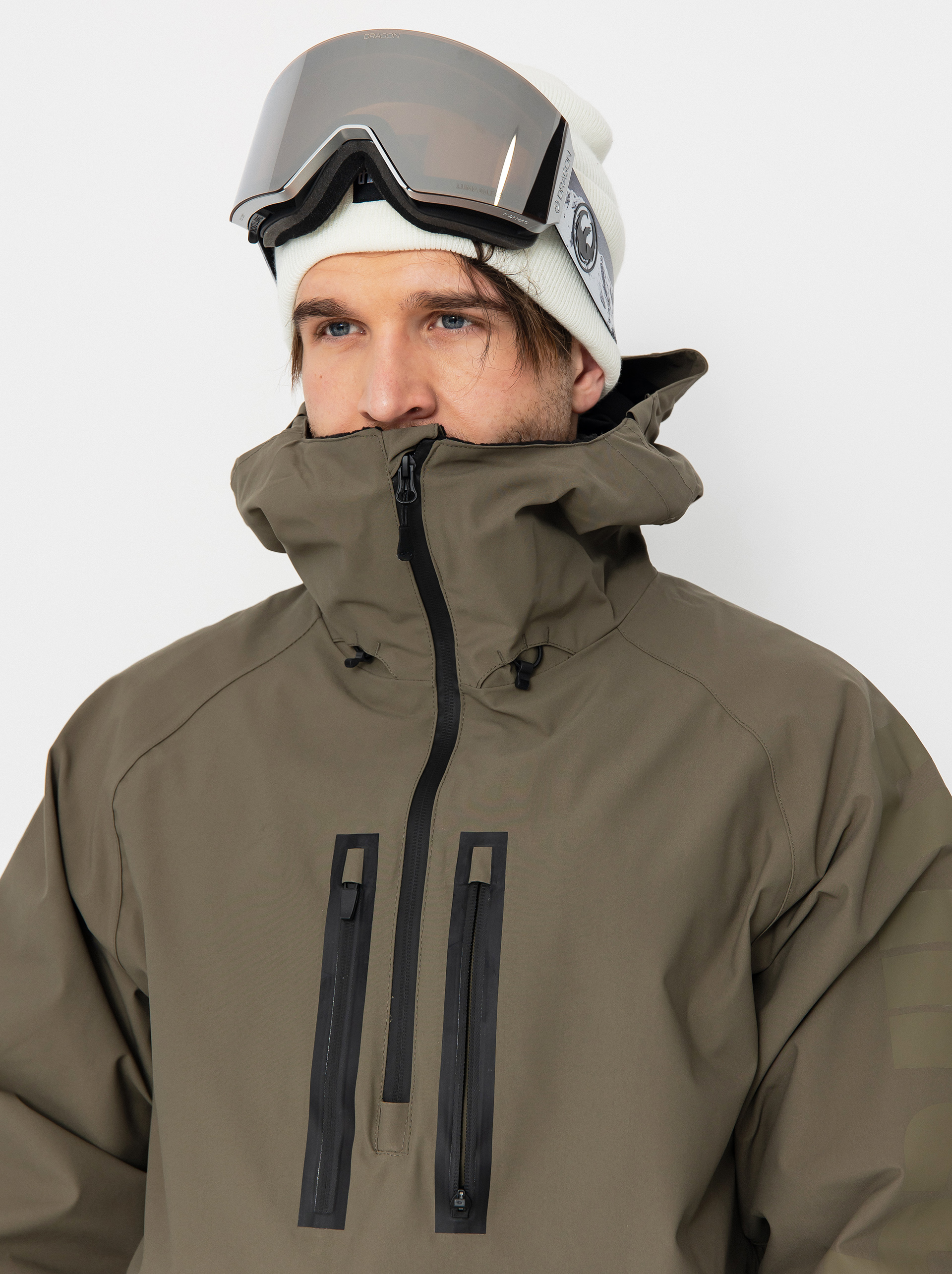Męska Kurtka snowboardowa ThirtyTwo Light Anorak (military)