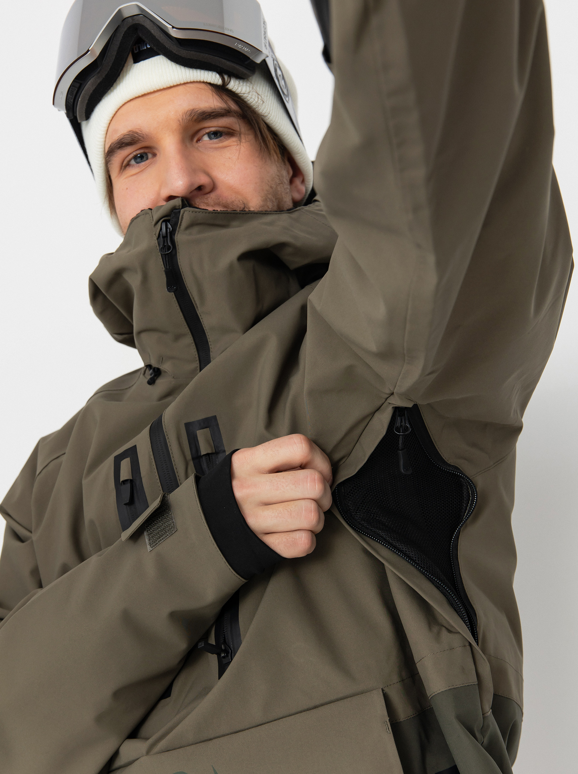 Męska Kurtka snowboardowa ThirtyTwo Light Anorak (military)