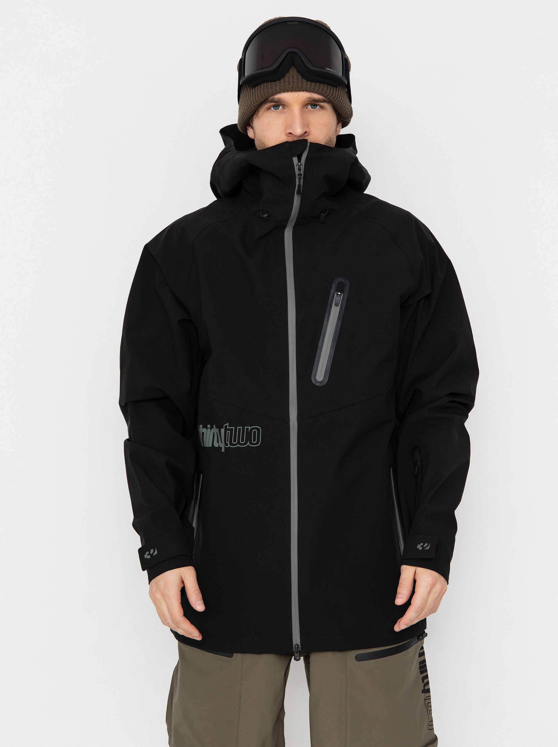 Męska Kurtka snowboardowa ThirtyTwo Grasser (black)