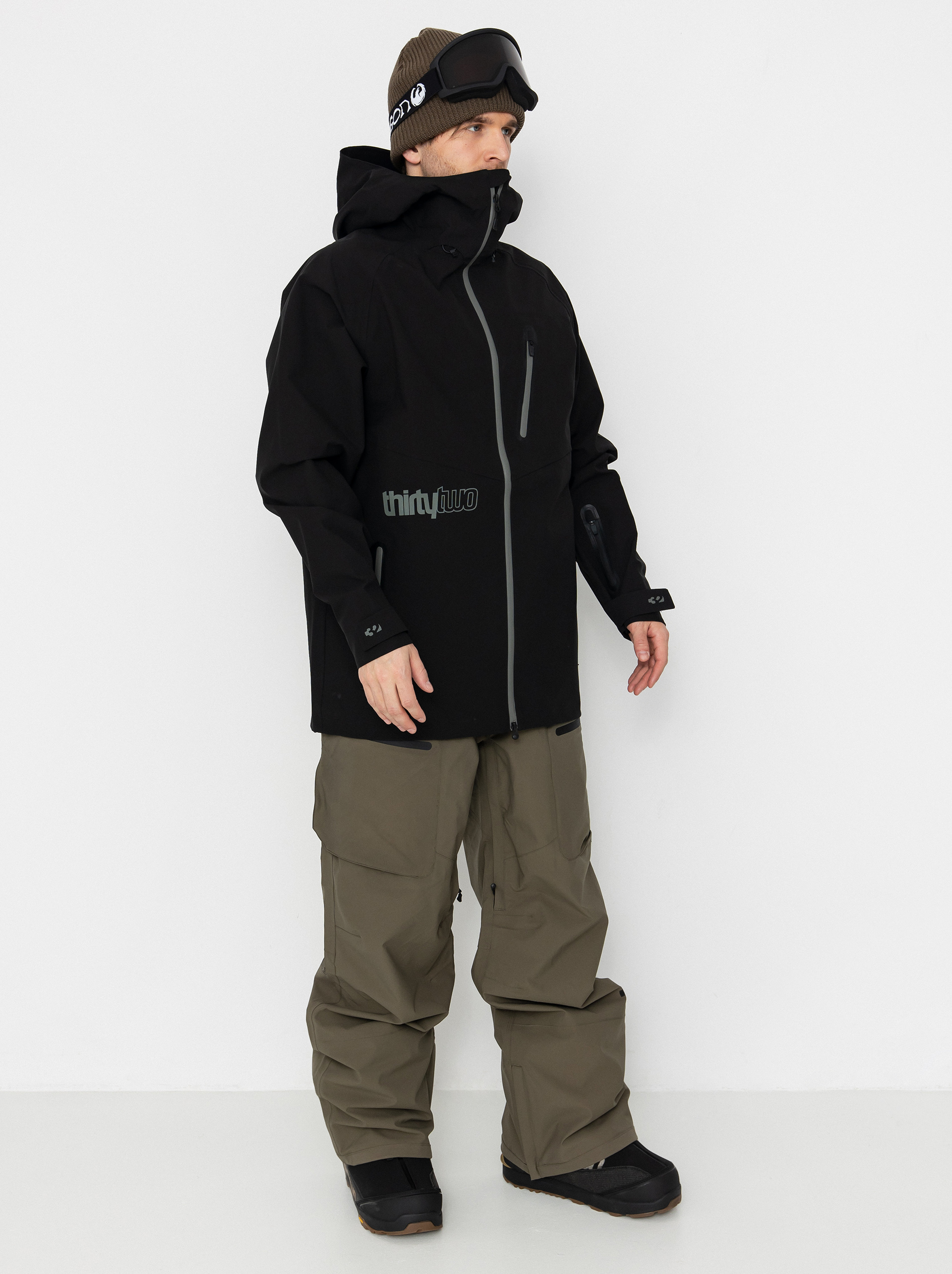 Męska Kurtka snowboardowa ThirtyTwo Grasser (black)