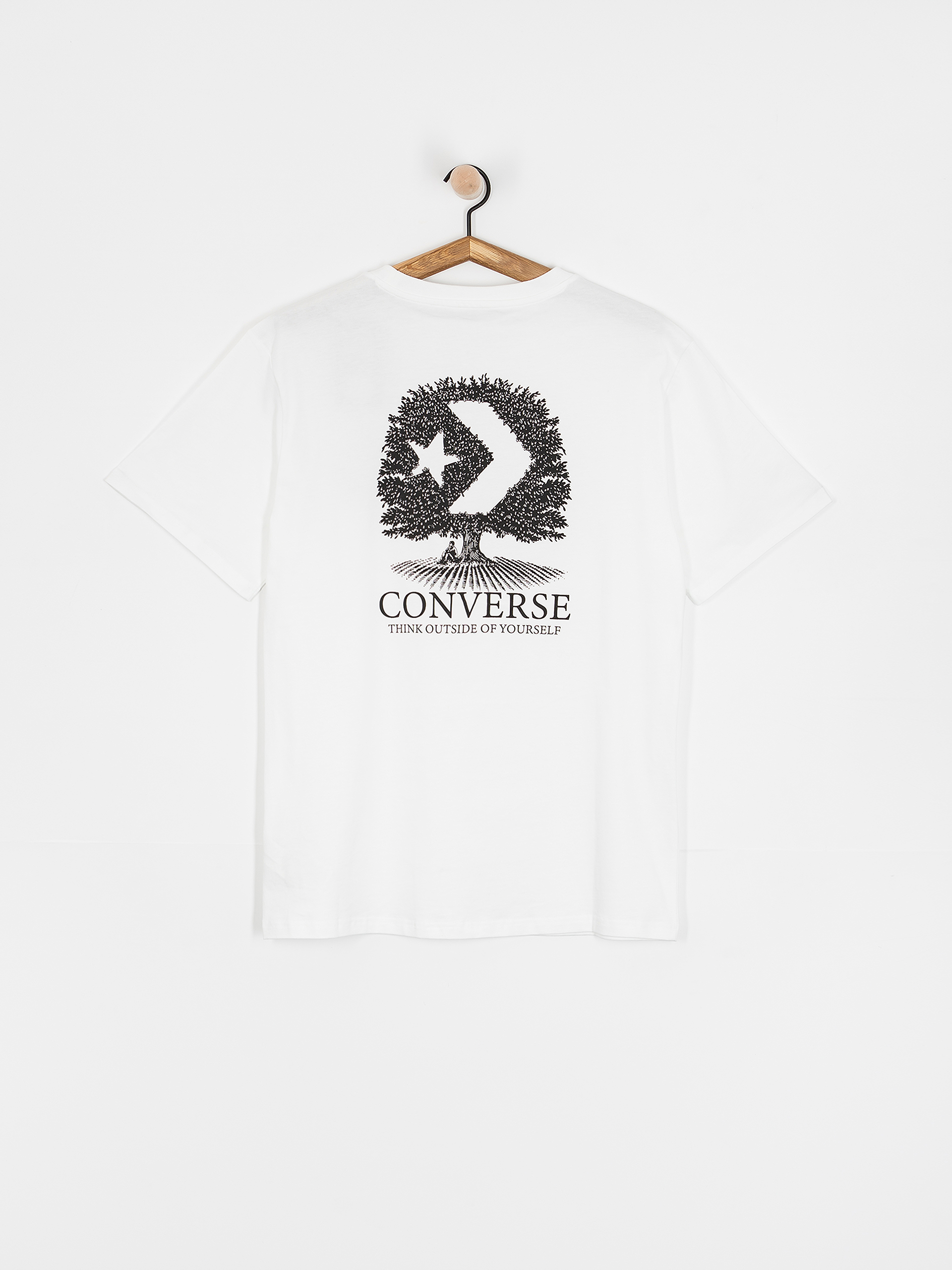 T-shirt Converse Think Outside (white)