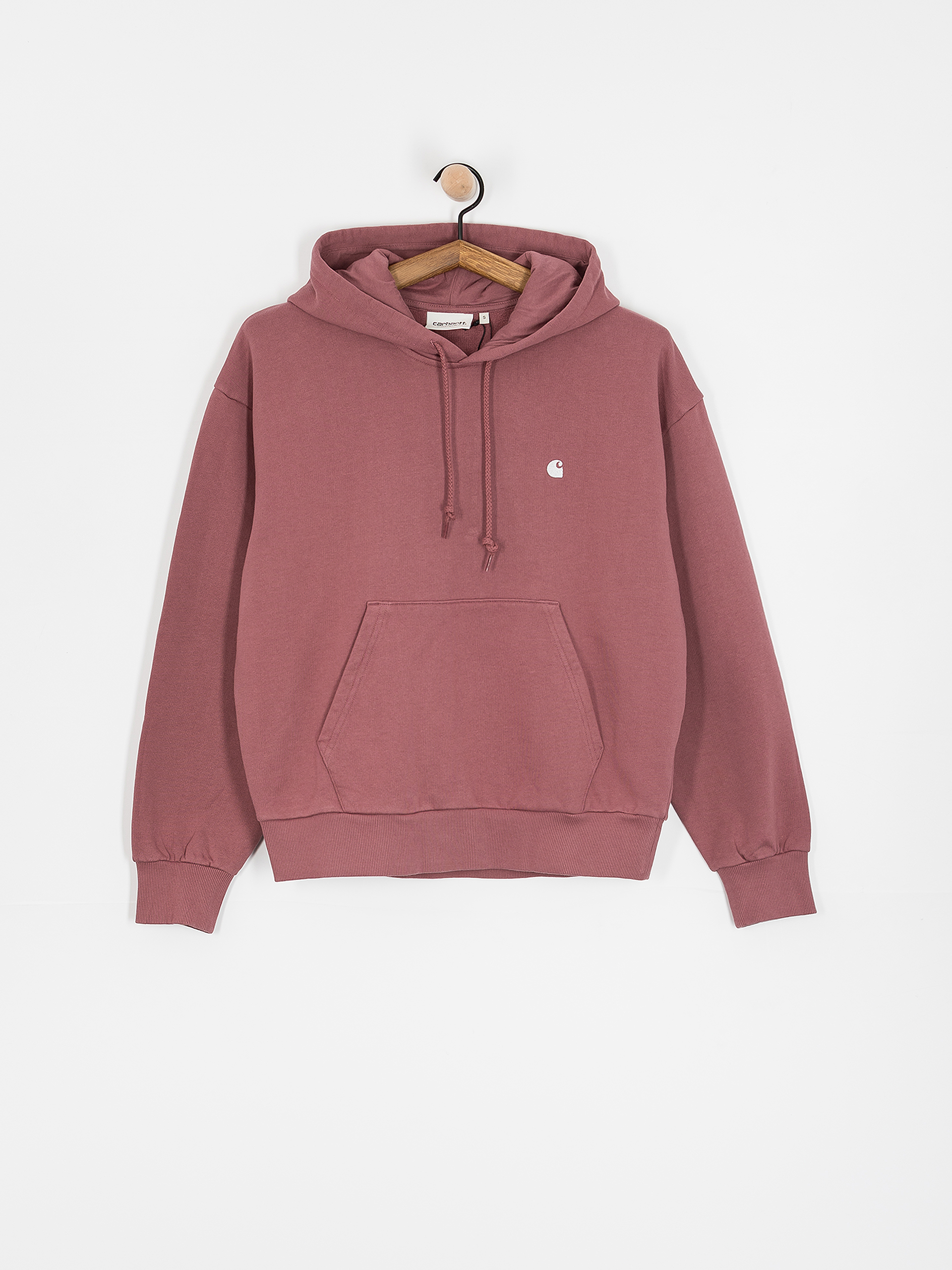 Bluza z kapturem Carhartt WIP Casey HD Wmn (dusky pink/silver)